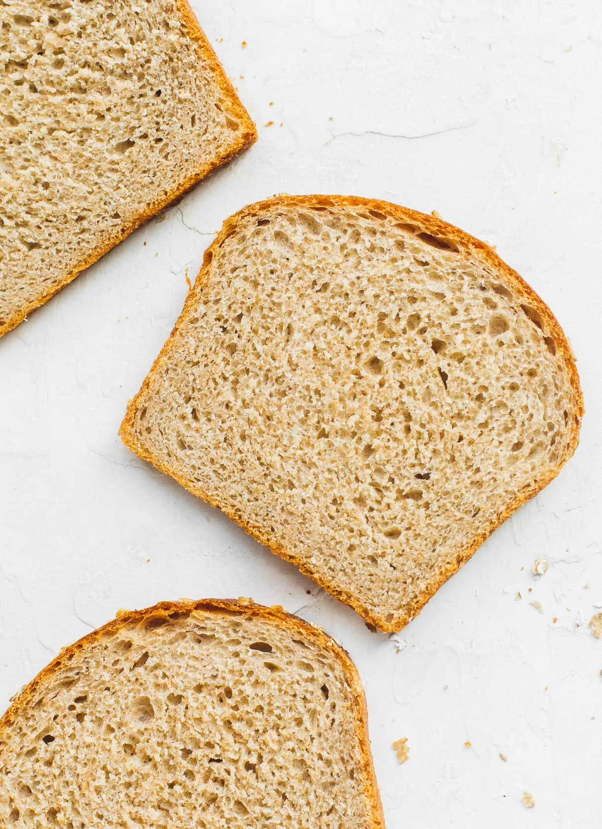 Easy Whole Wheat Sourdough Sandwich Bread