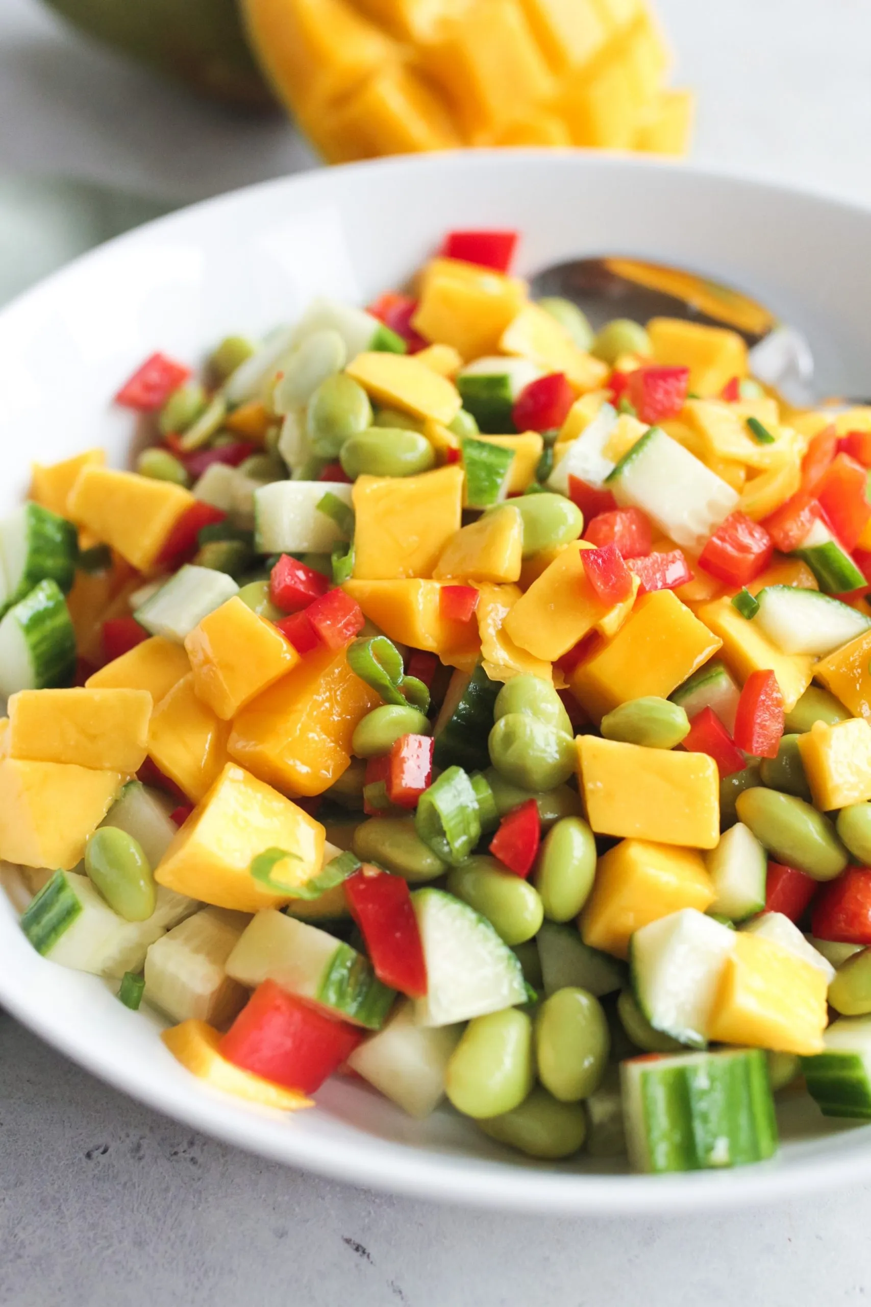 Edamame and Mango Salad