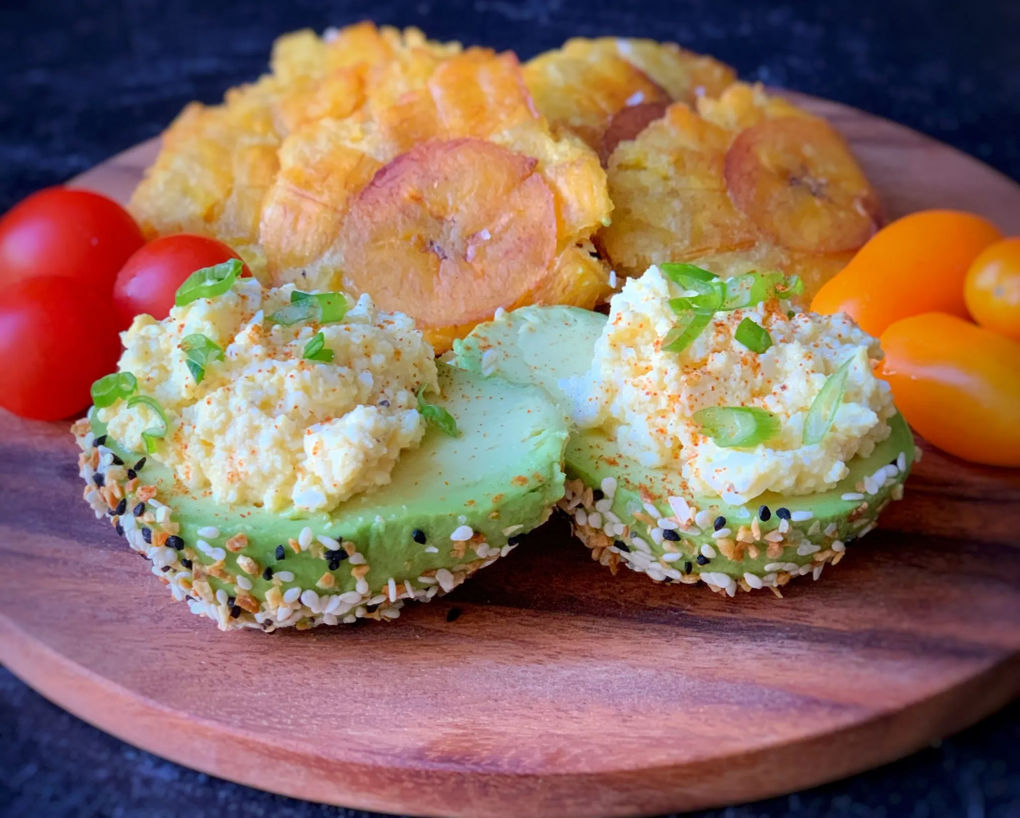 Egg Salad Stuffed Avocado