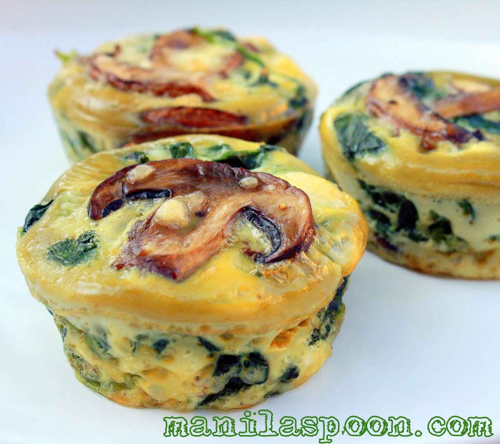 Egg and Spinach Quiche Cups