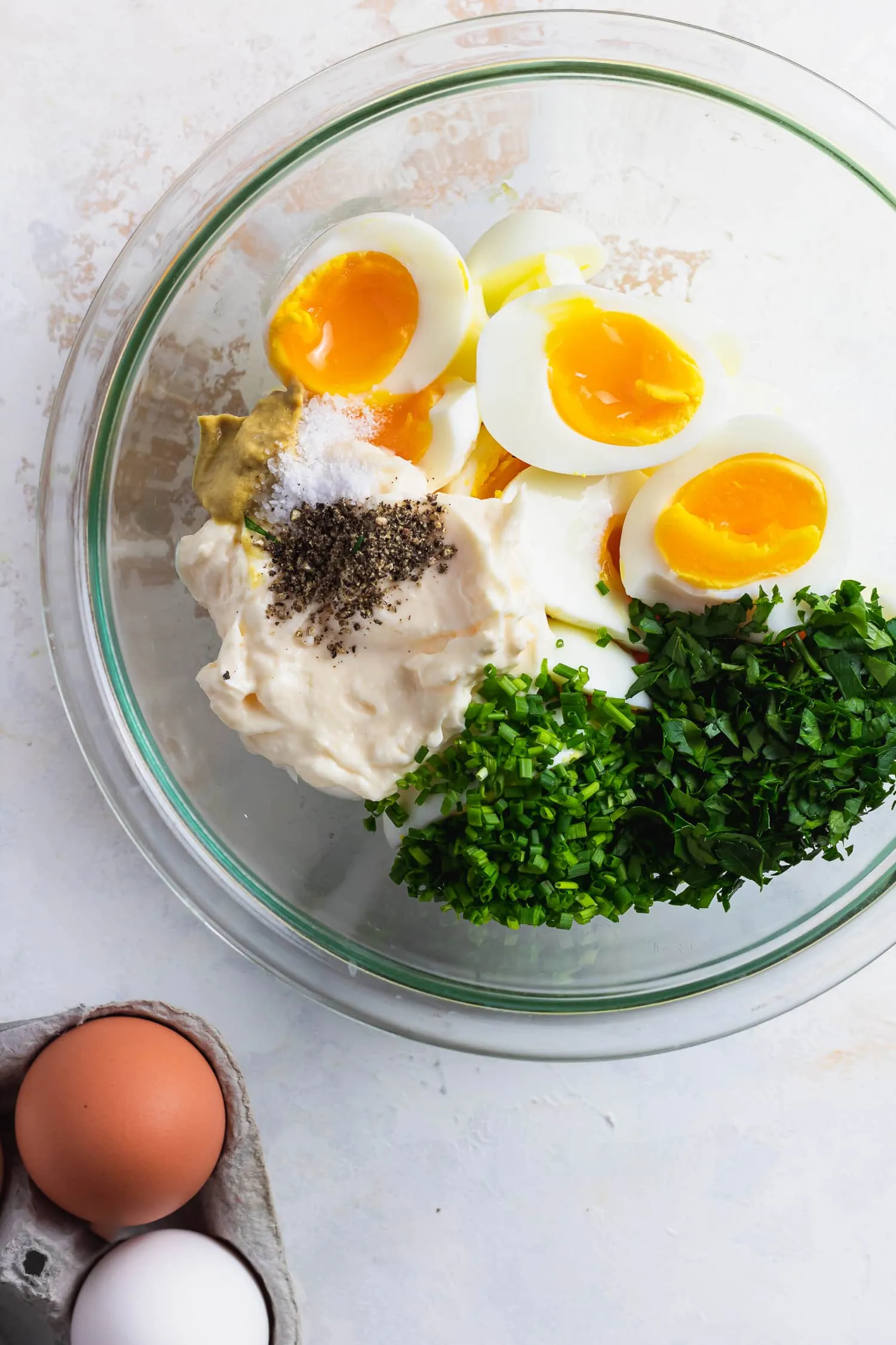 Eggs and Mayonnaise Salad