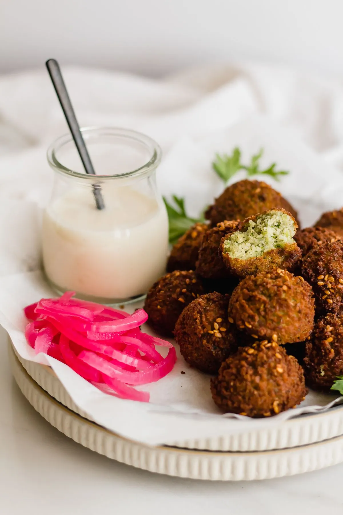 Egyptian Style Falafel Fava Beans