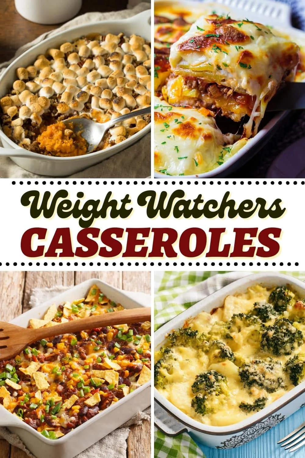 Eight Ingredient Weight Watchers Casseroles