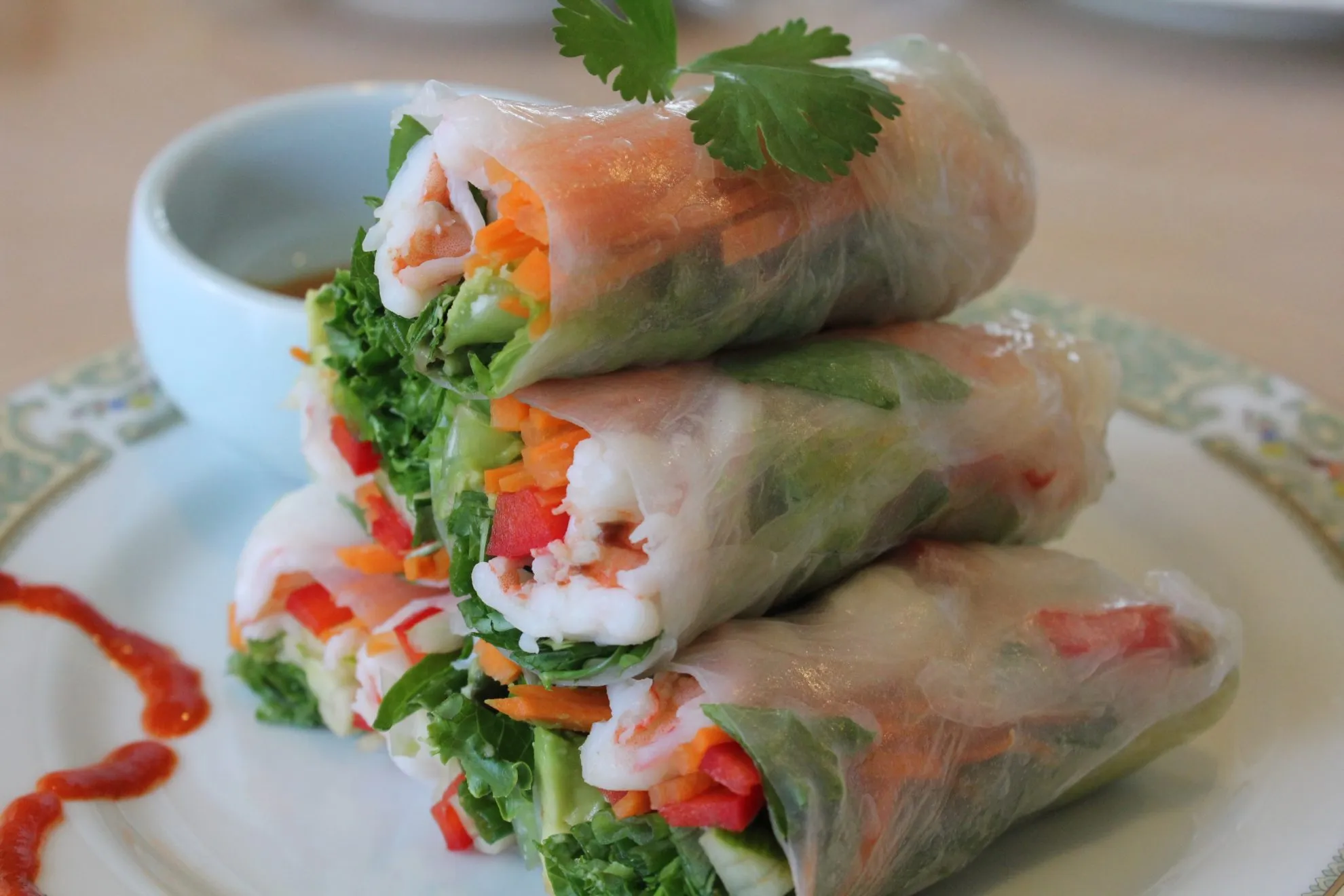 Entertaining with Asian Spring Rolls