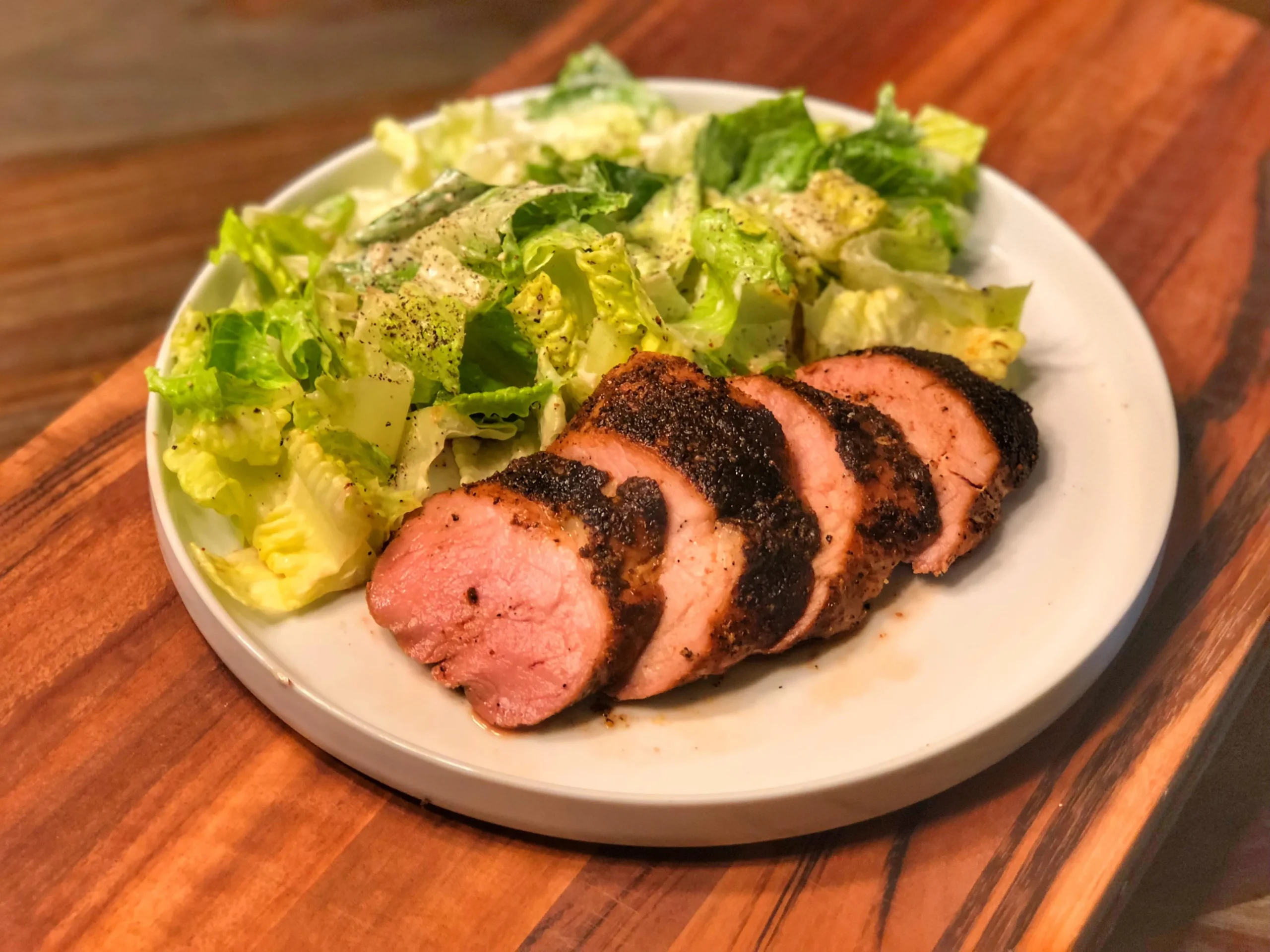 Espresso Encrusted Pork Roulade