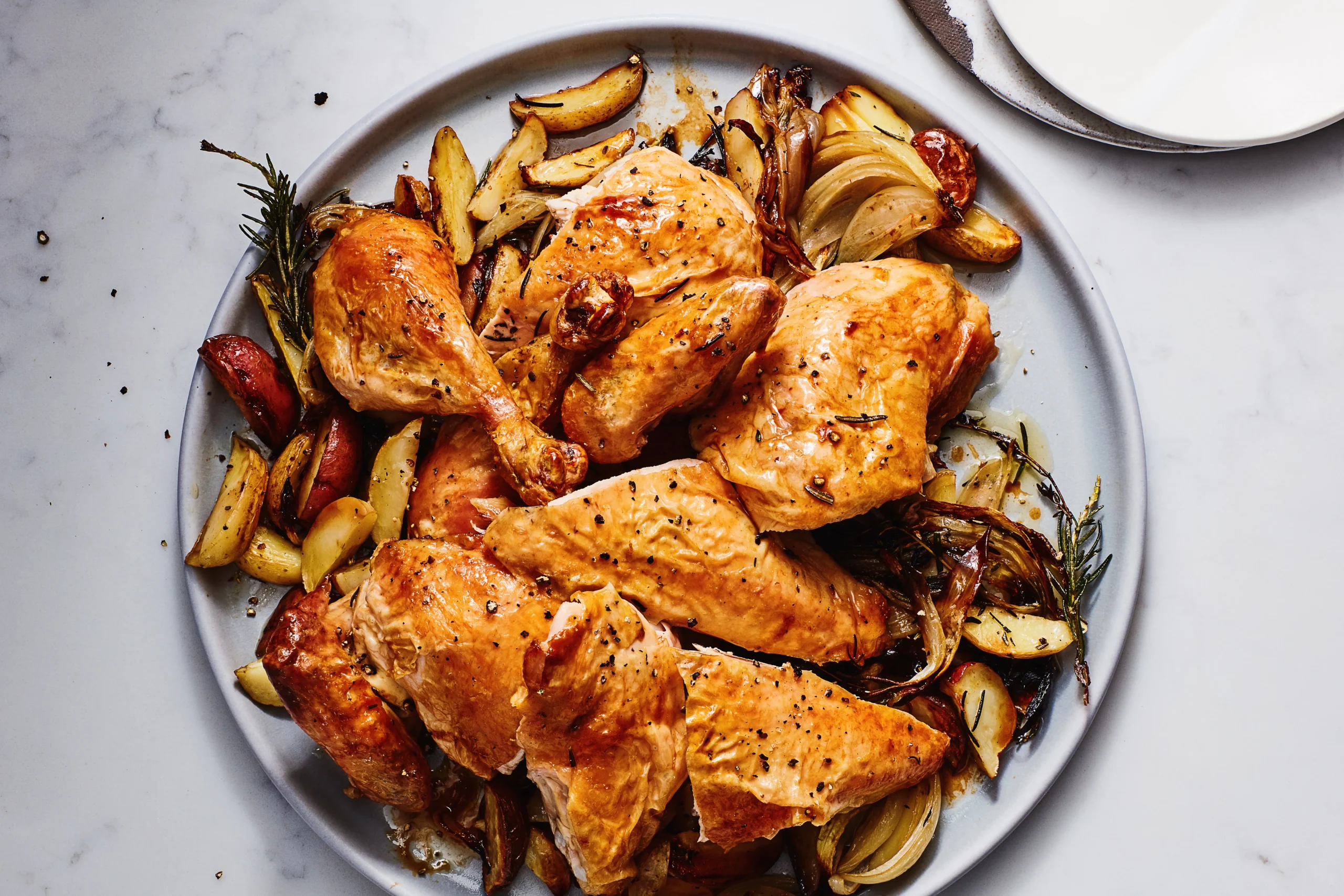 Extra Crispy Whole Roast Chicken