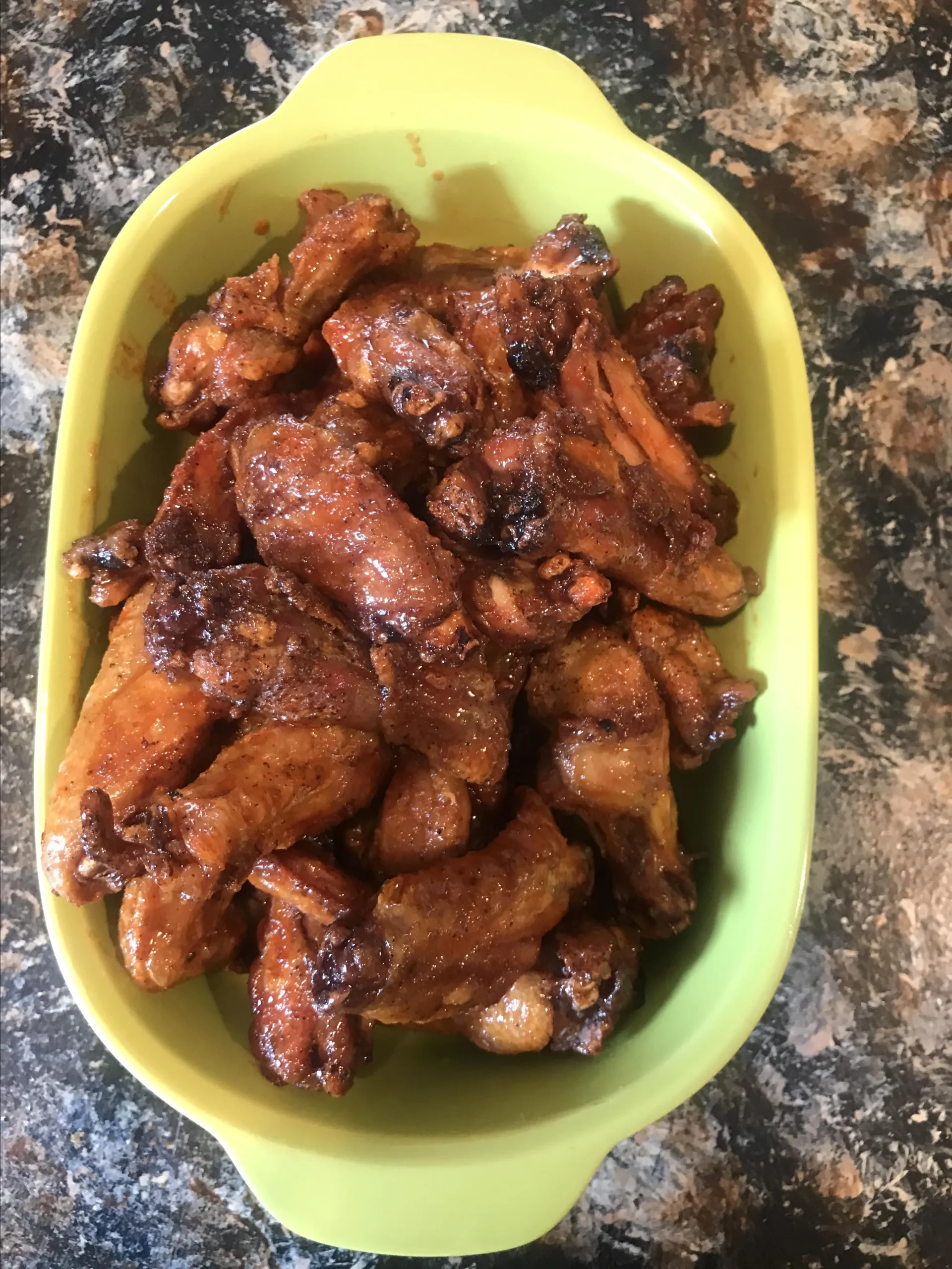 Extra Spicy Honey Sriracha Chicken Wings