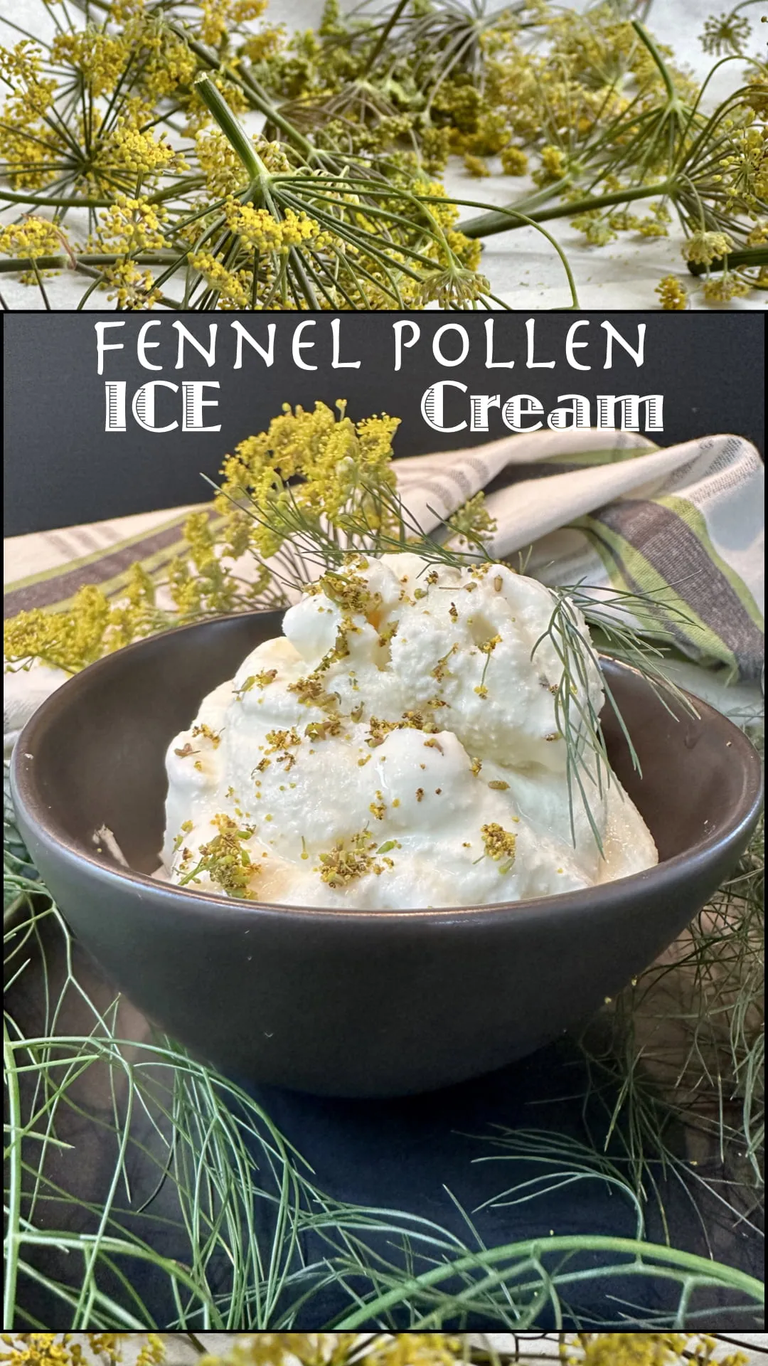 Fennel Pollen Caraway Ice Cream