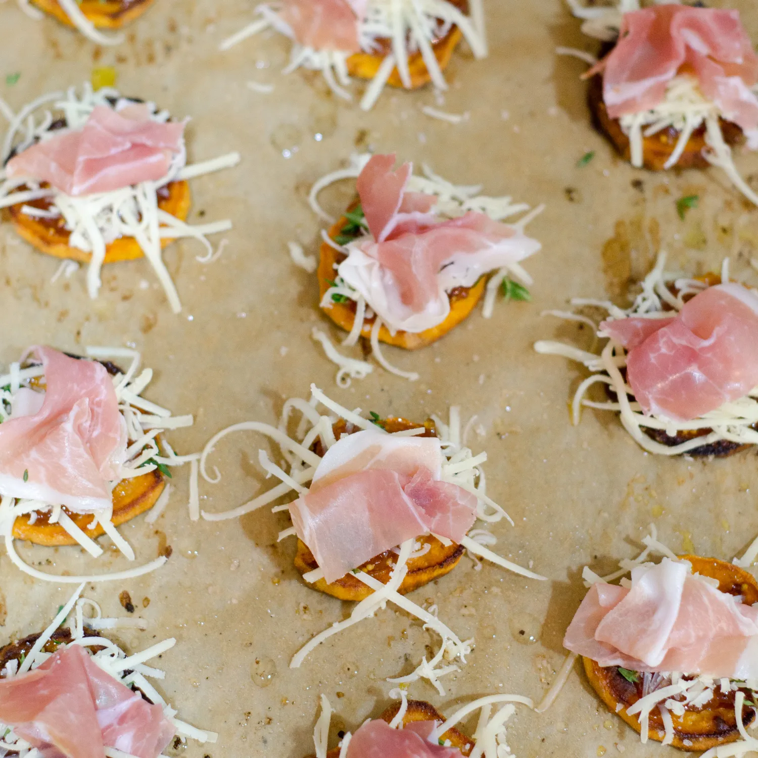 Fig and Prosciutto Tortilla Bites