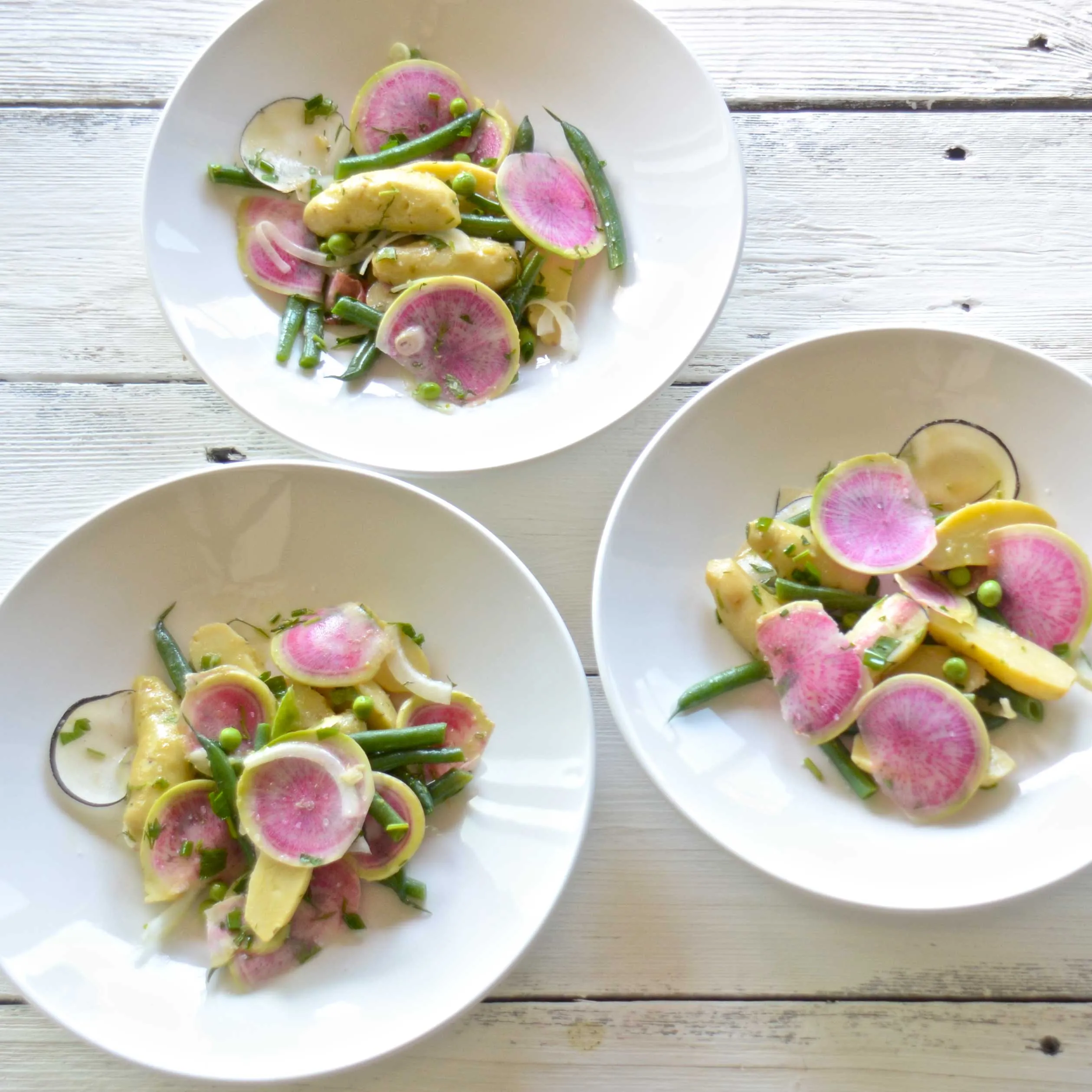 Fingerling Potato Salad with Mustard Vinaigrette