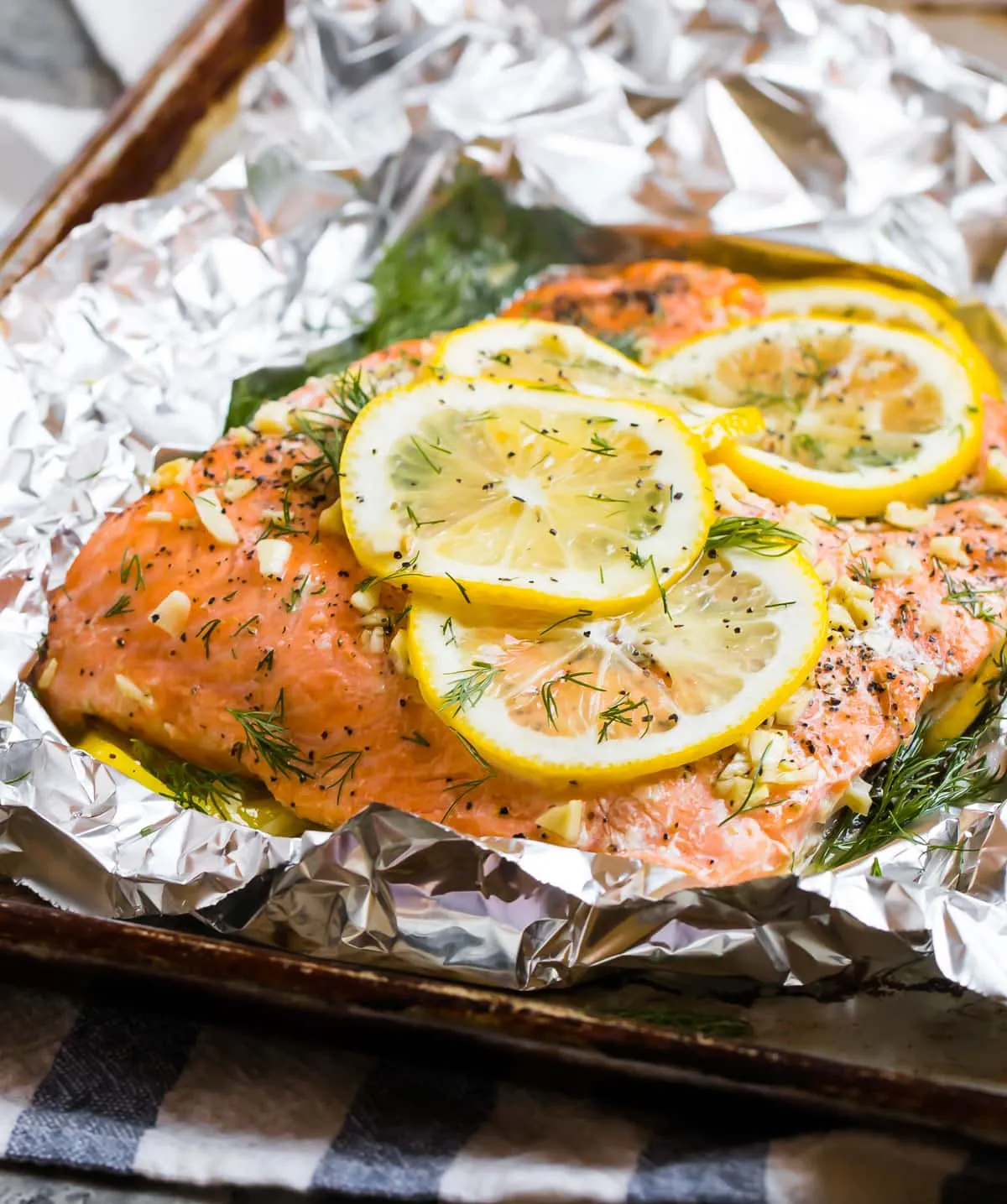 Fish Baked, Broiled or Barbecued in Foil