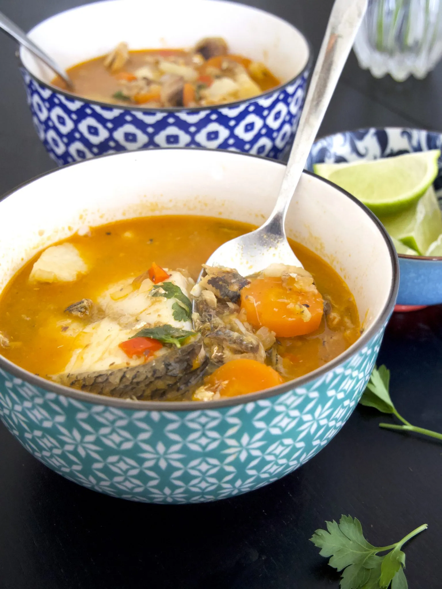 Fish Soup Sopa Pescado