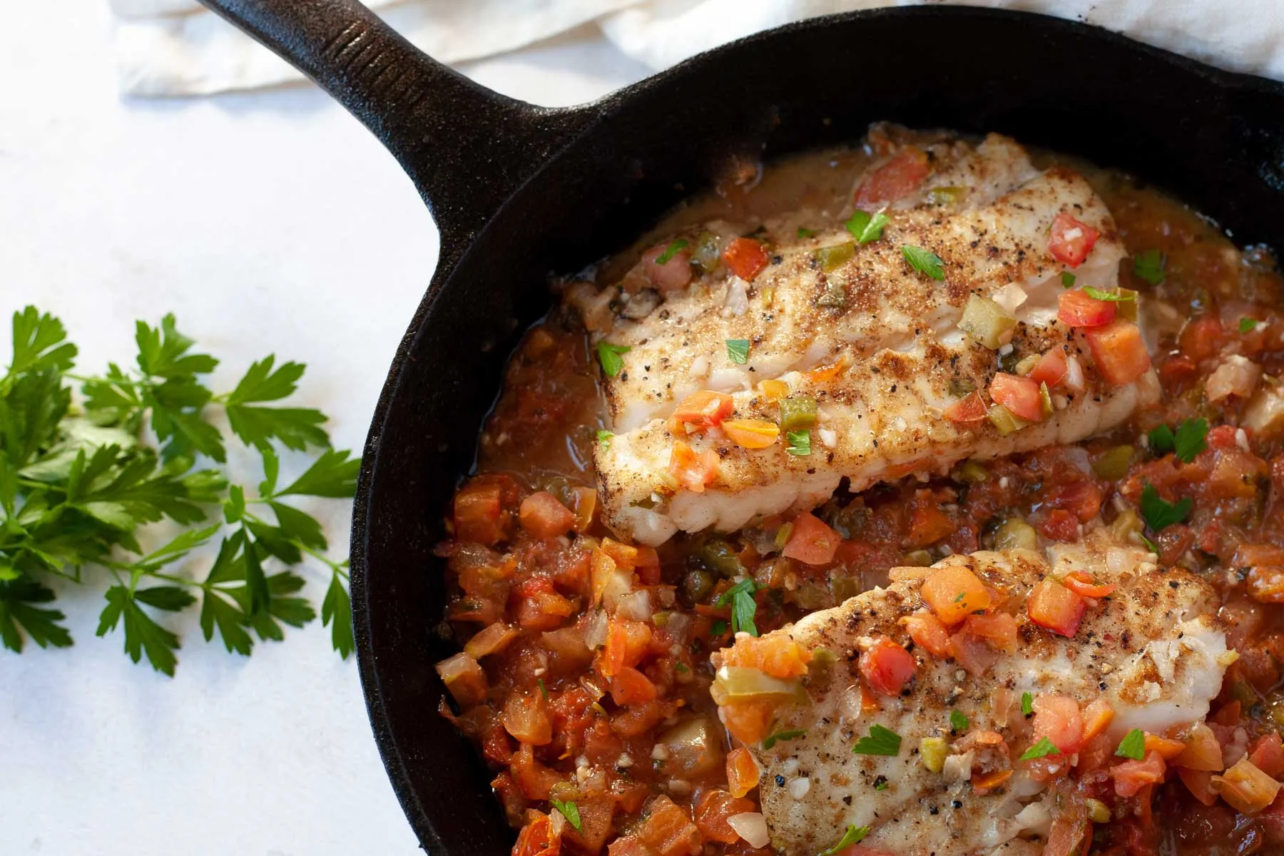 Fish with Spicy Salsa