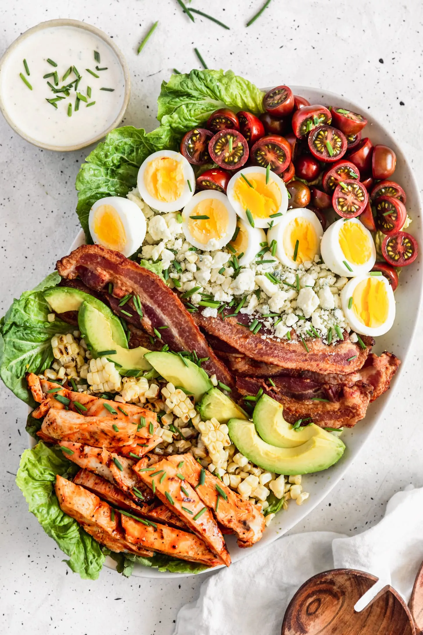 Flavorful Buffalo Chicken Cobb Salad
