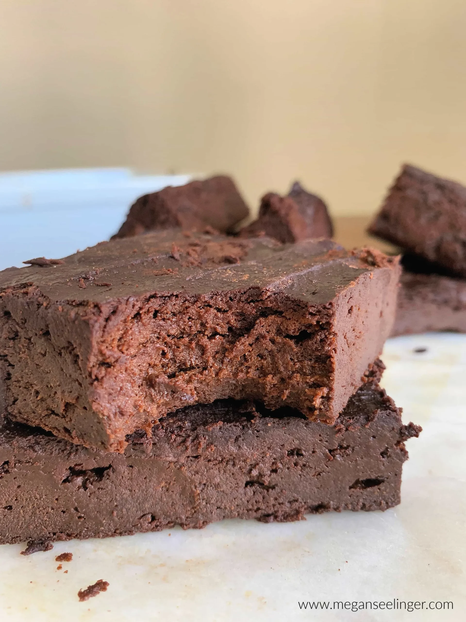 Flourless and No Butter Chocolate Avocado Brownies