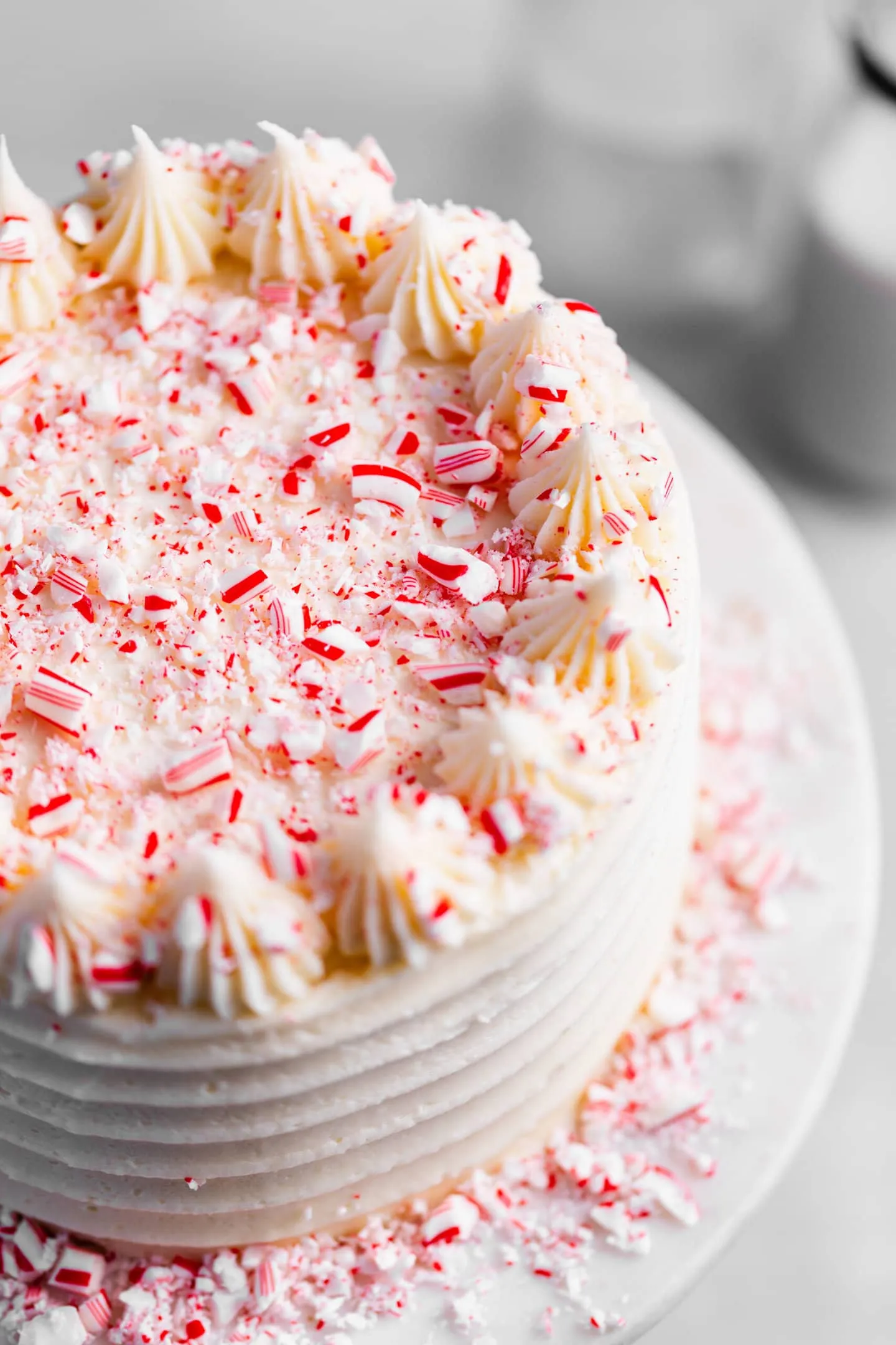Fluffy Peppermint Layer Cake