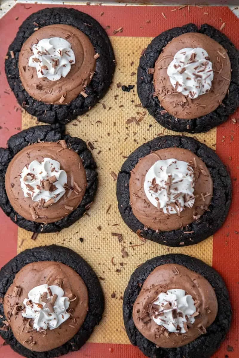 French Silk Pie Cookies
