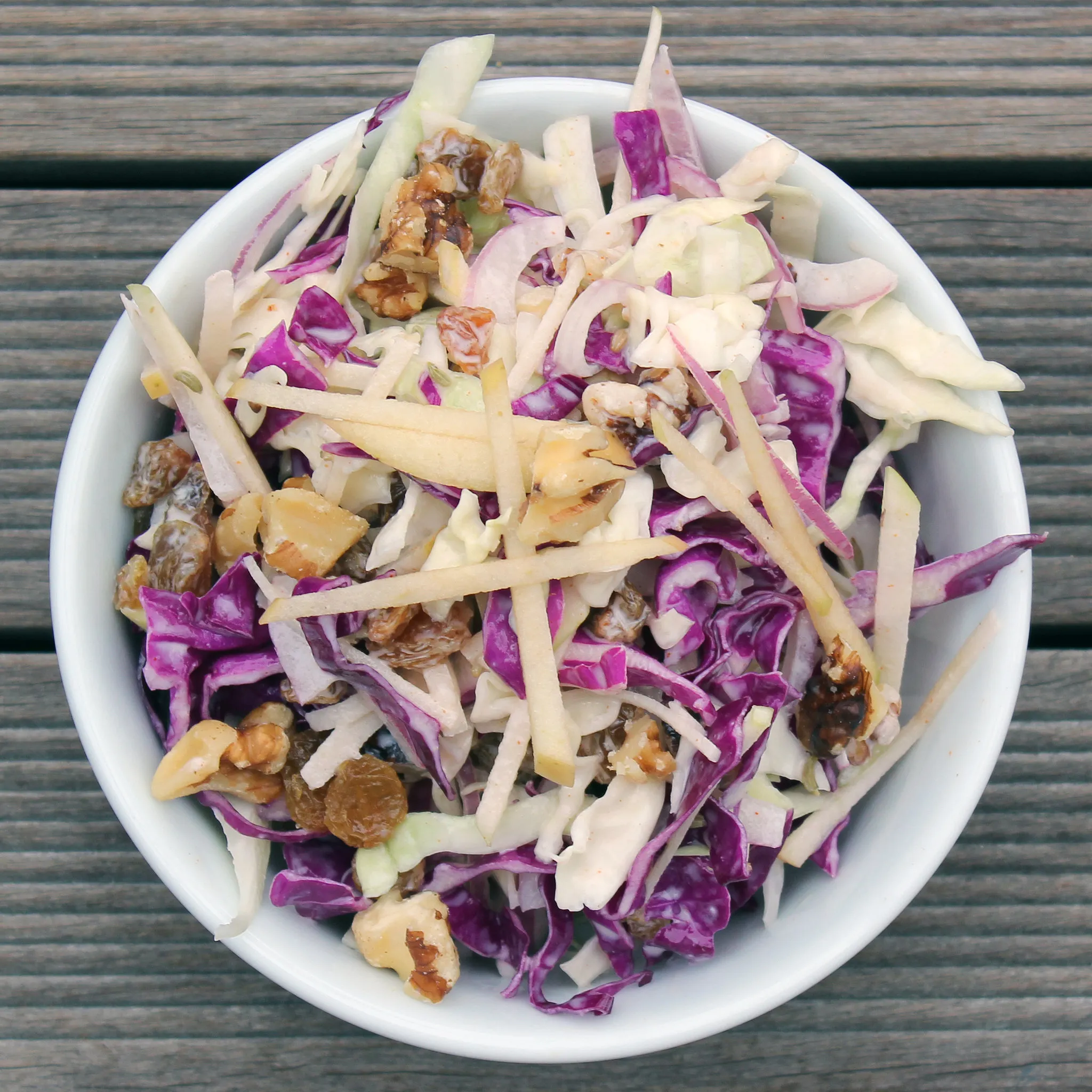 Fresh Apple Cabbage Salad
