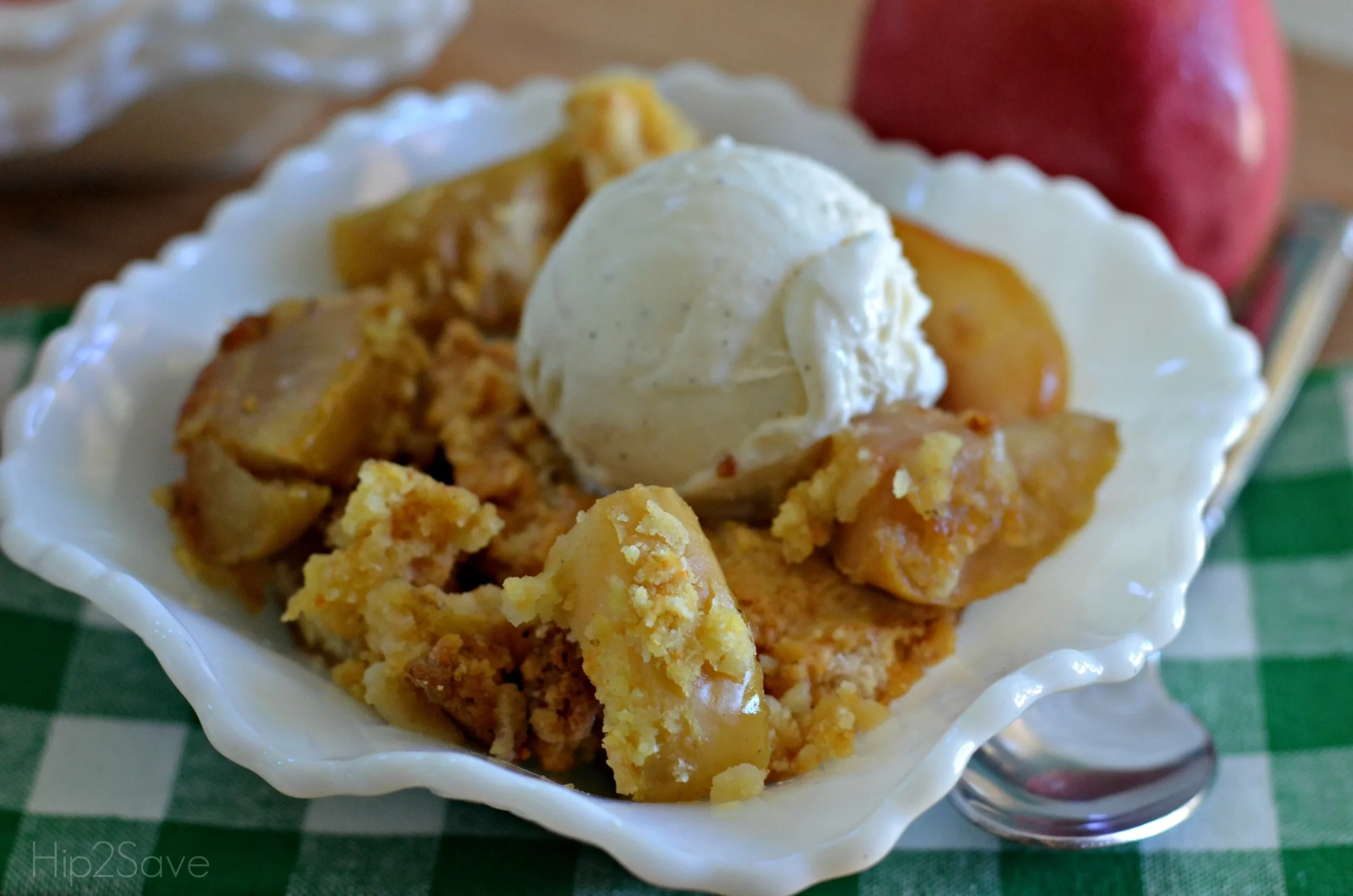 Fresh Apple Dump Cake