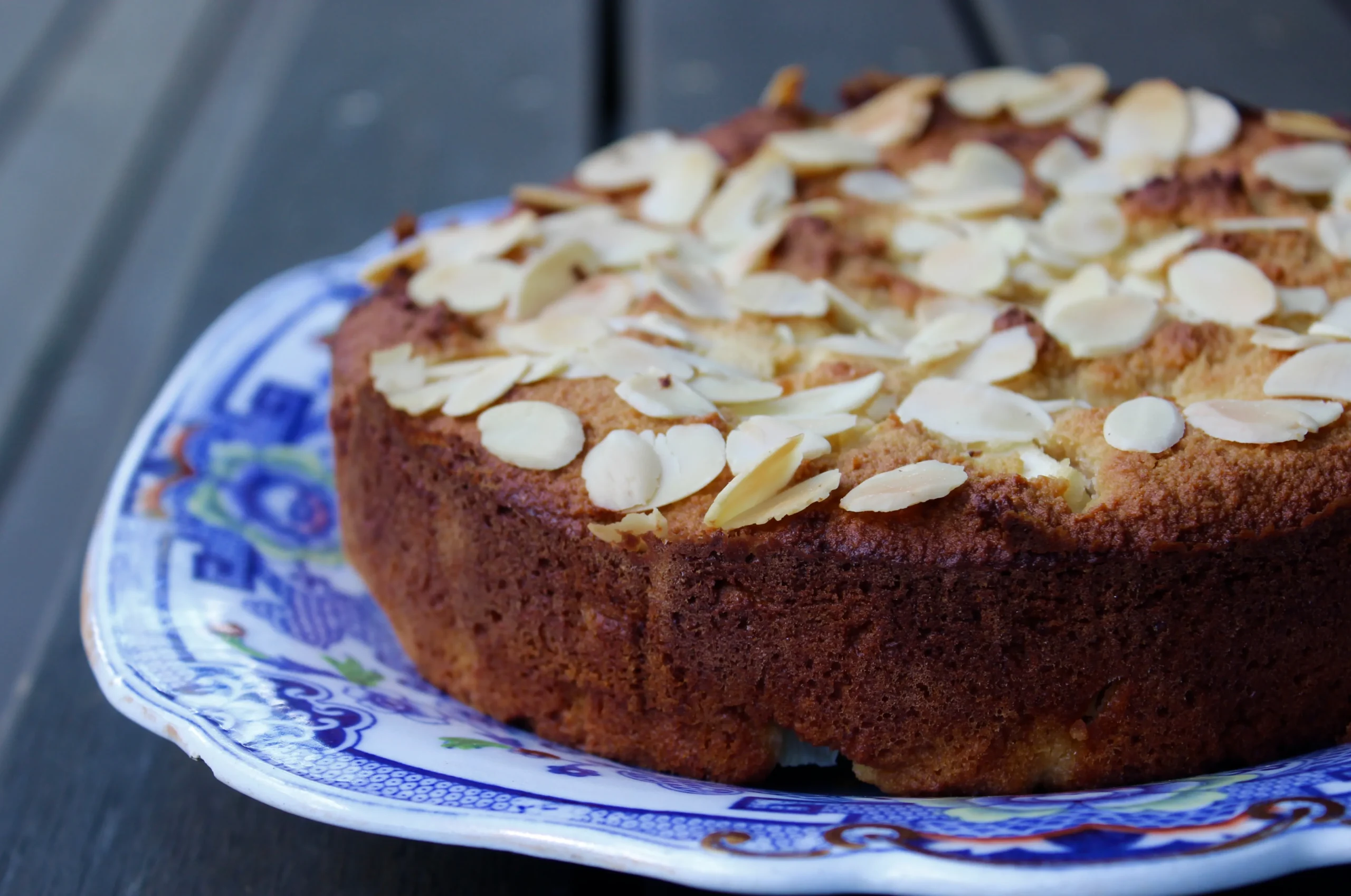 Fresh Apple and Almond Pound Cake