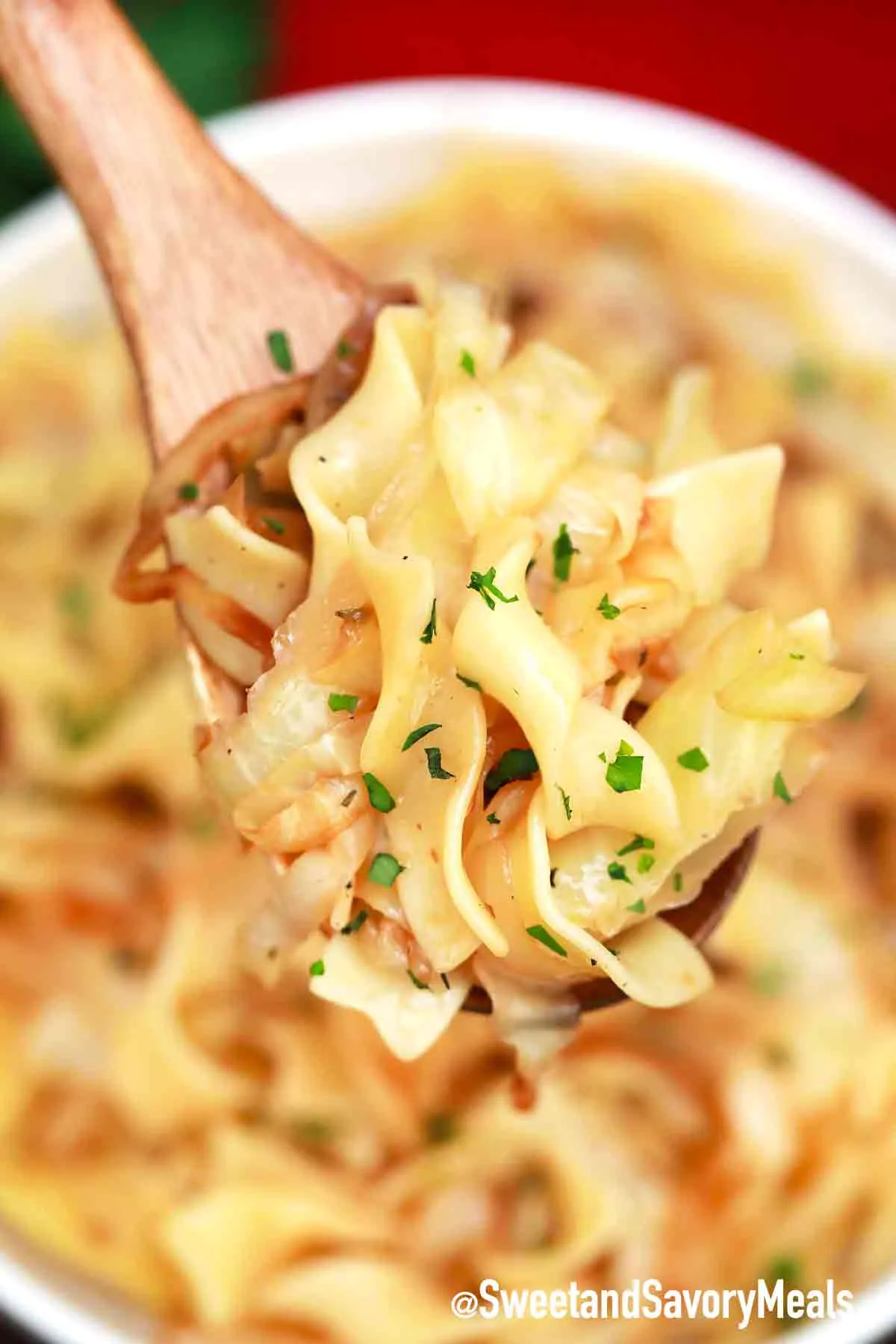 Fried Cabbage and Noodles