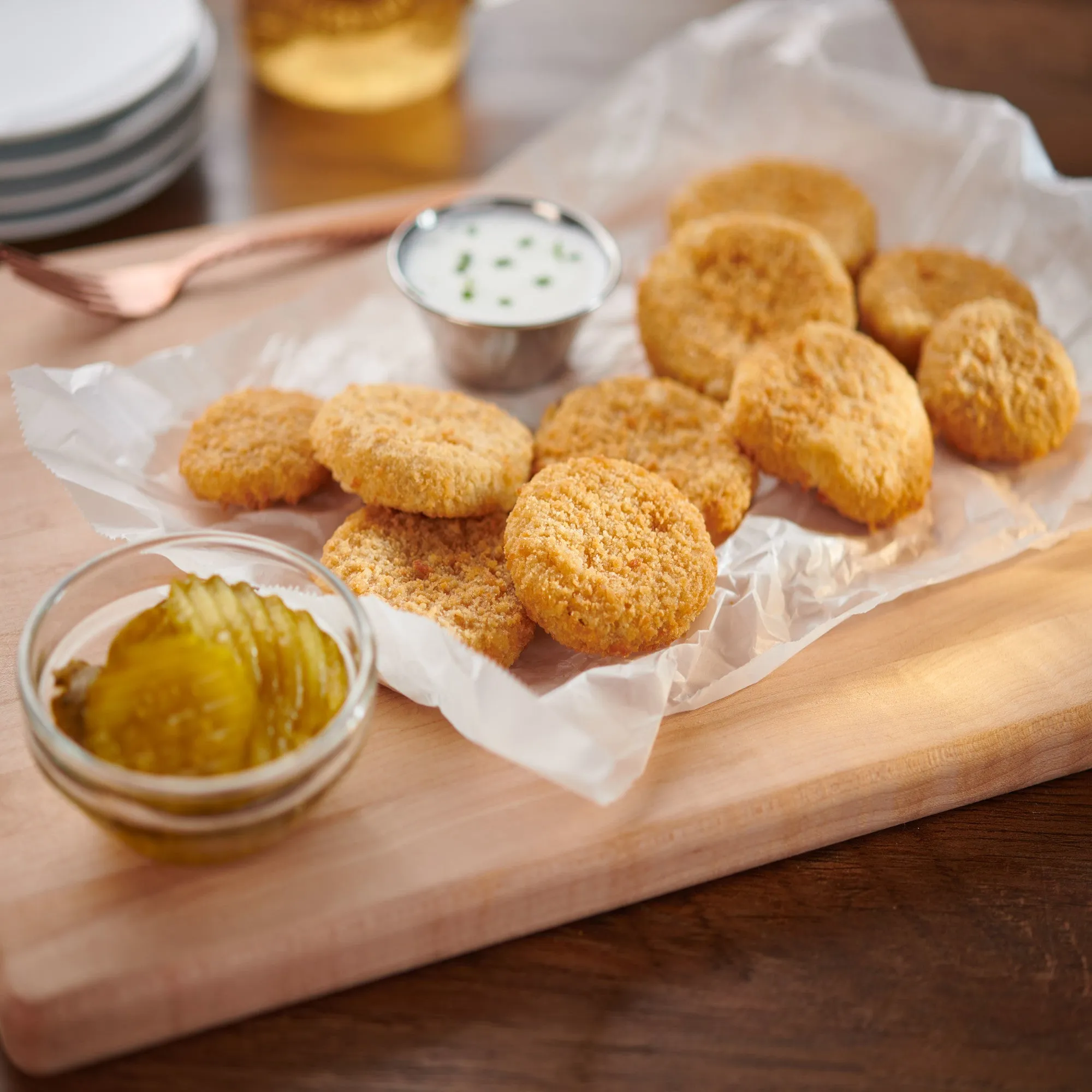 Fried Dill Pickle Coins