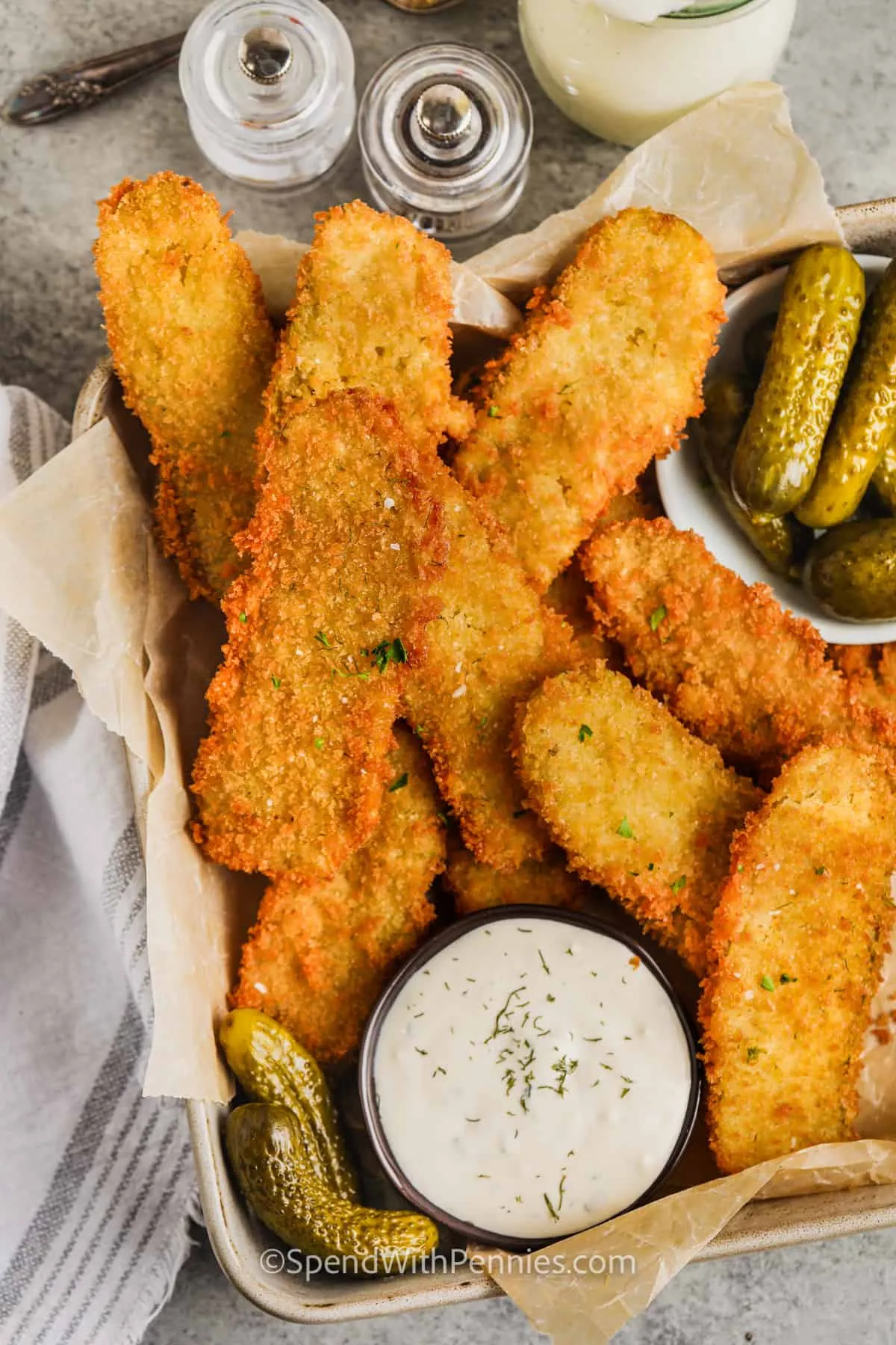 Fried Pickles a Perfect Side and Appetizer