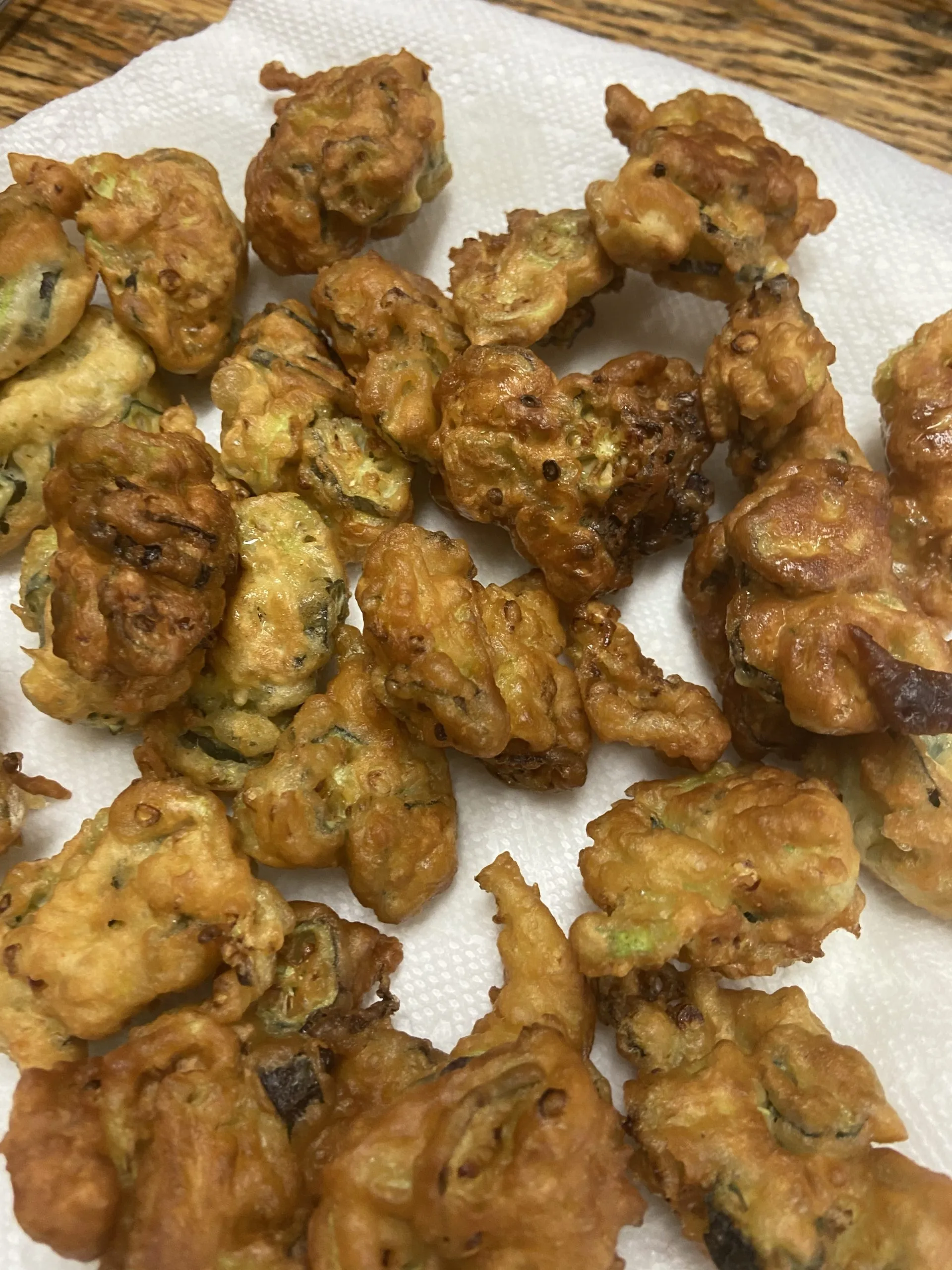 Fritter Fried Okra My Absolute Favorite