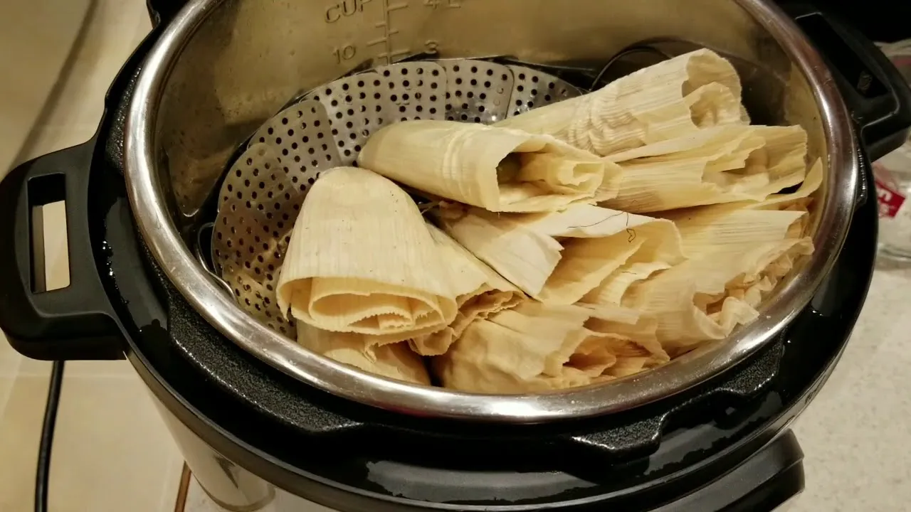 Frozen Tamales in Instant Pot