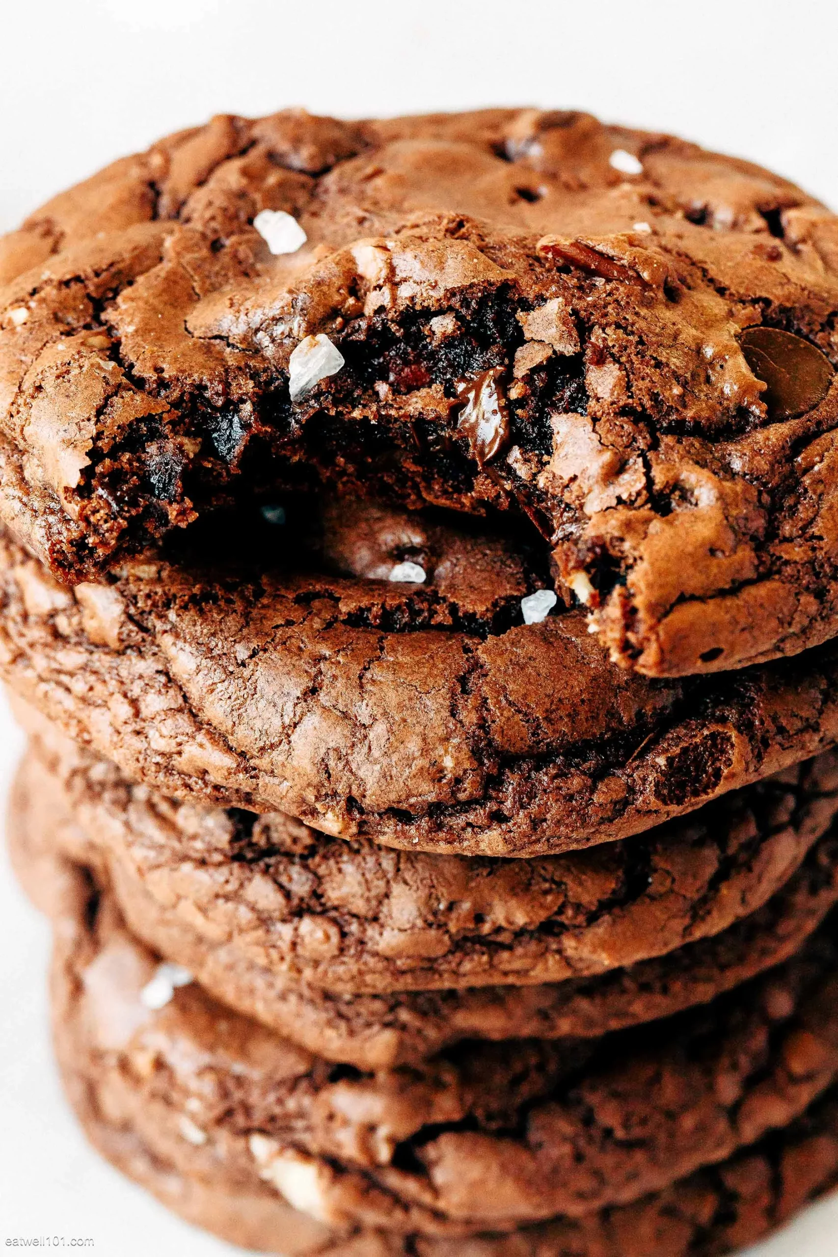 Fudgey Chocolate Brownie Cookies
