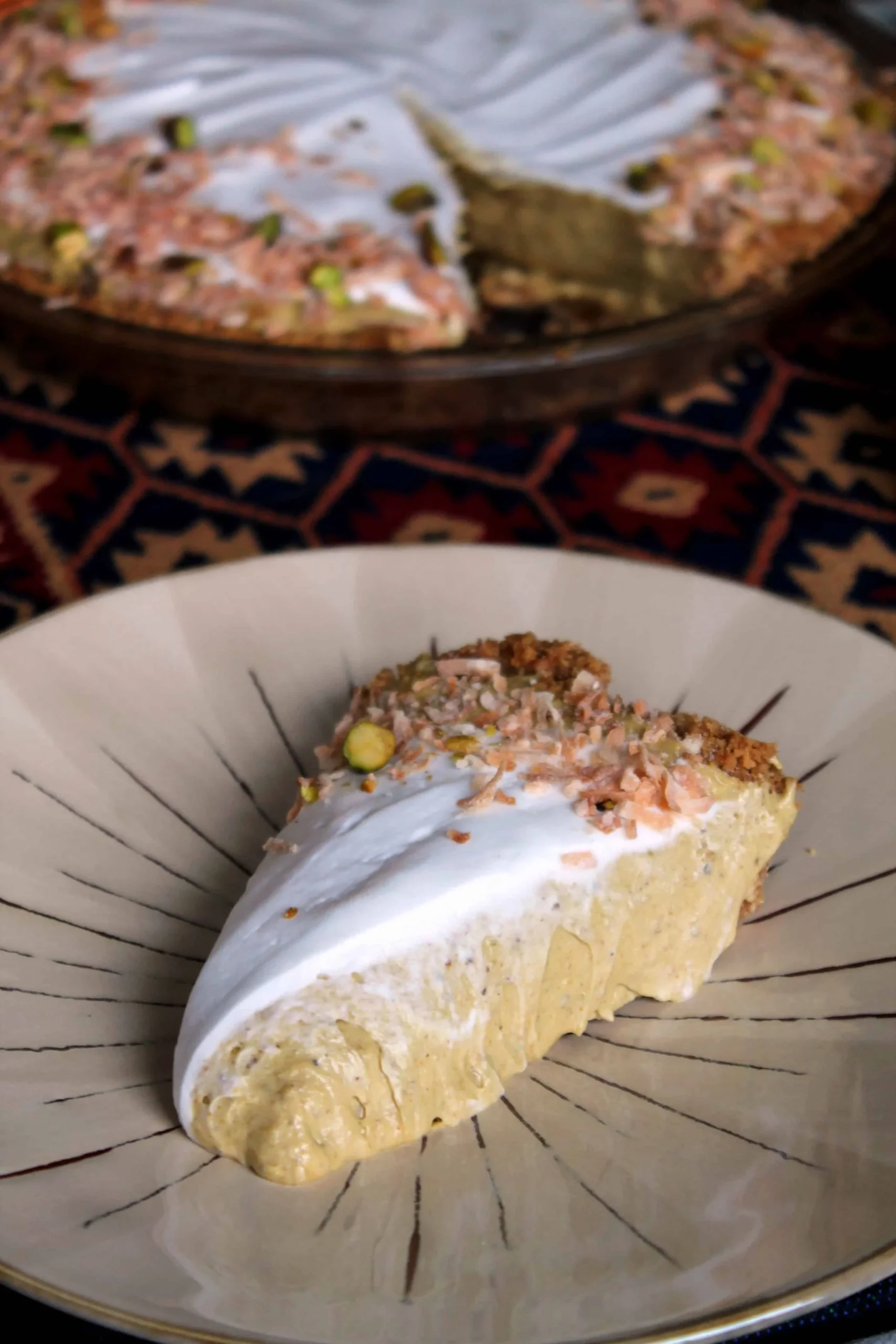GF Coconut Pistachio Pie