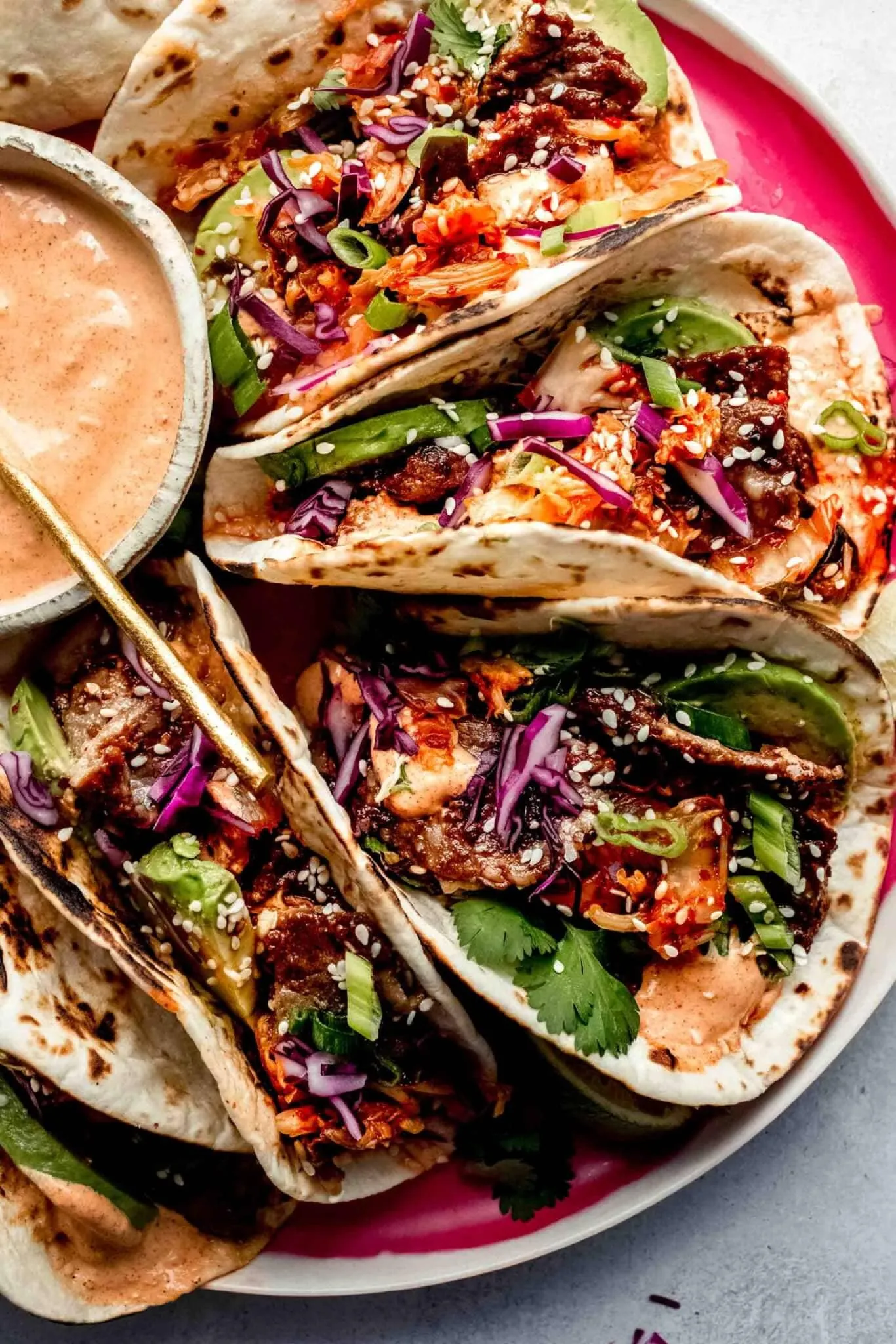 Galbi Taco Korean Style Taco with Beef
