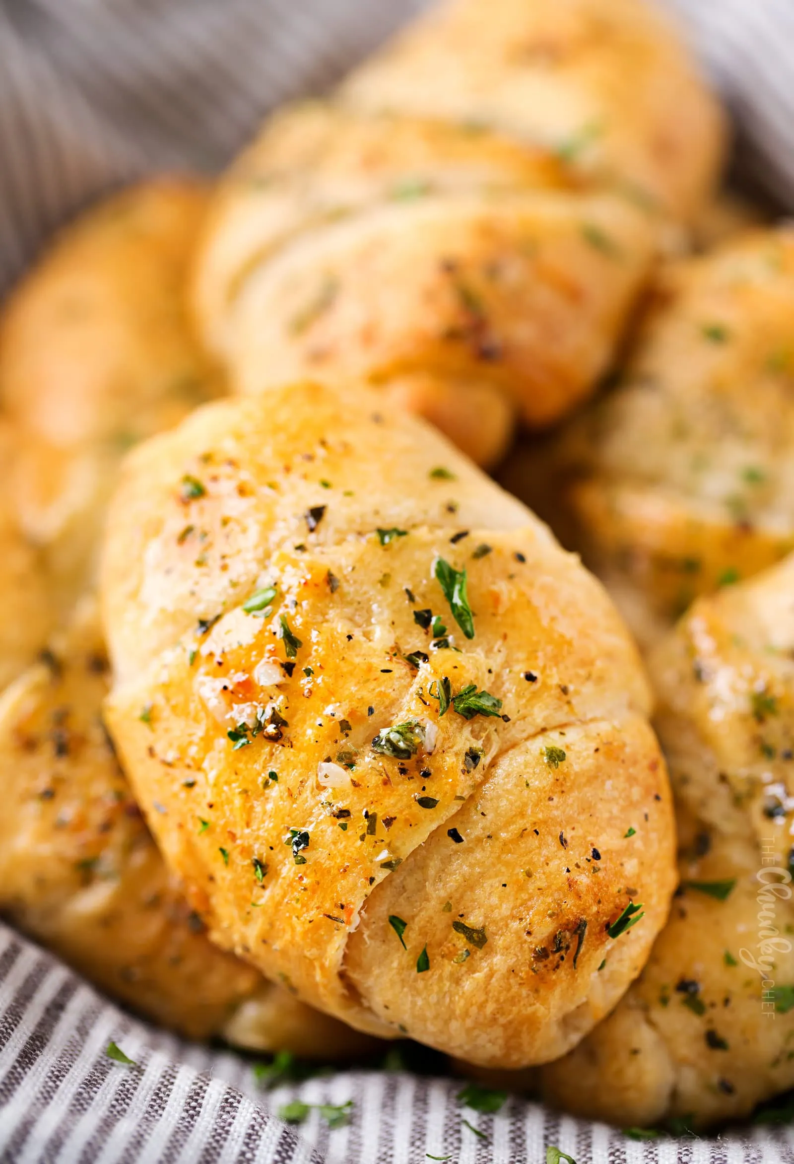 Garlic Herb Crescent Rolls