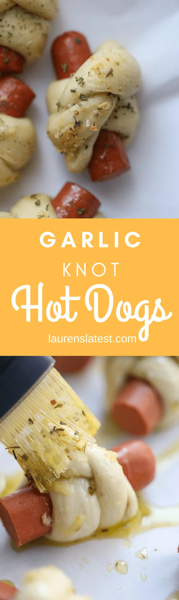 Garlic Knot Hot Dogs