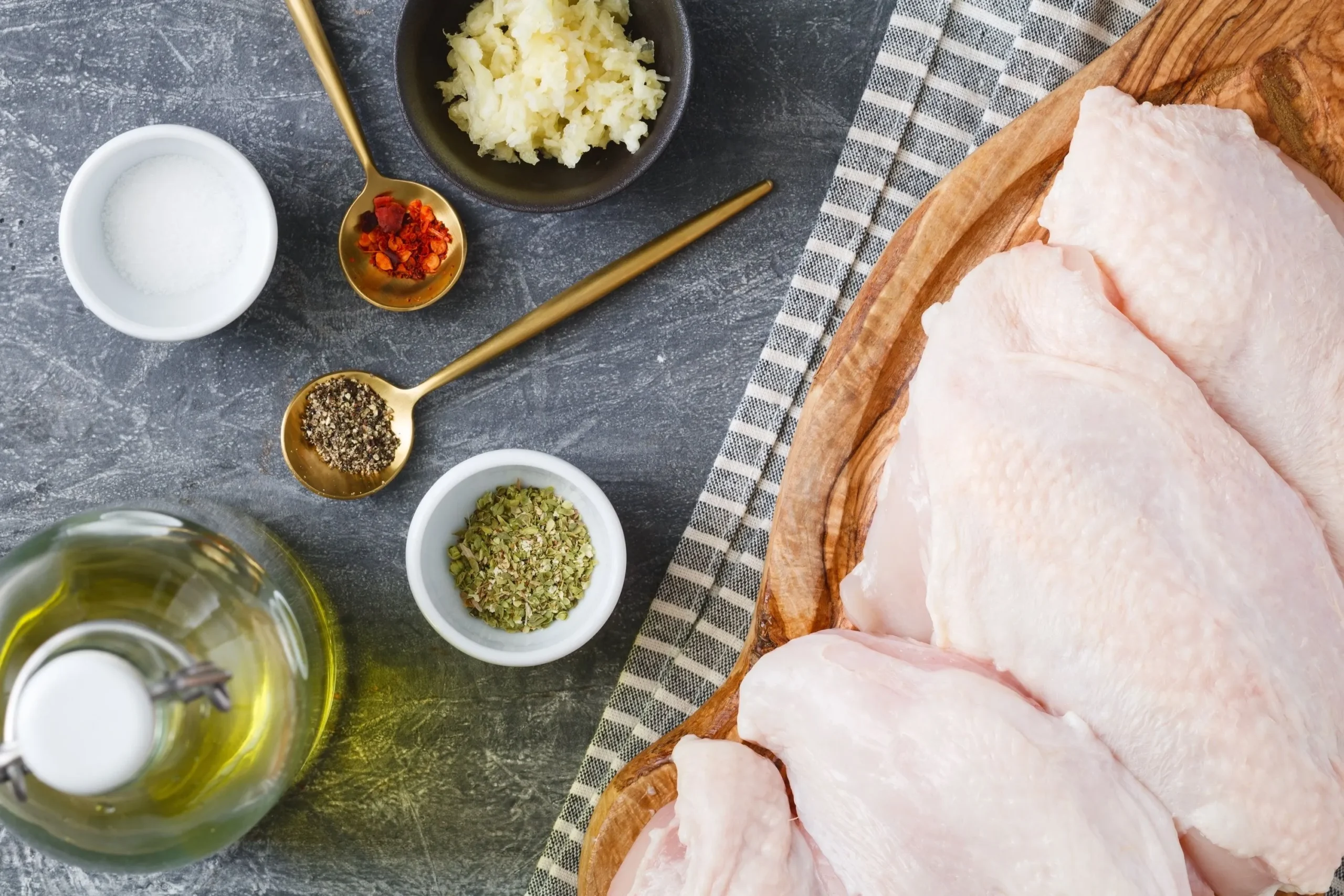 Garlic Oregano Baked Chicken Breast