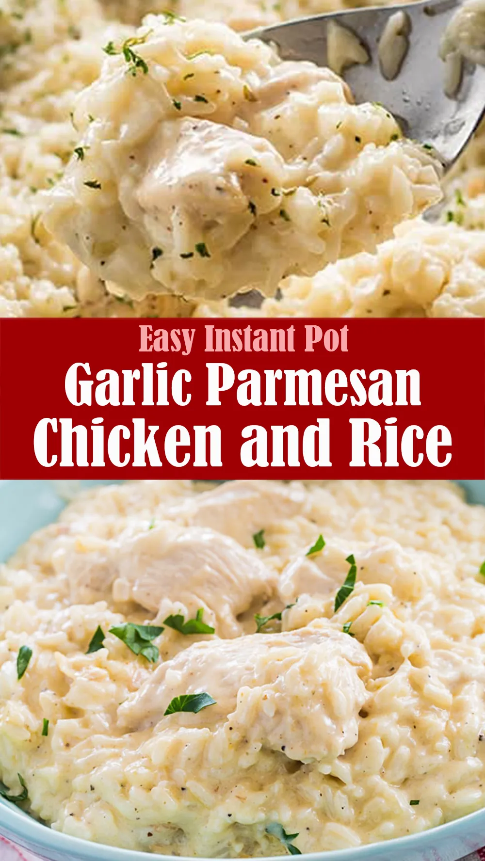 Garlic Parmesan Chicken and Rice