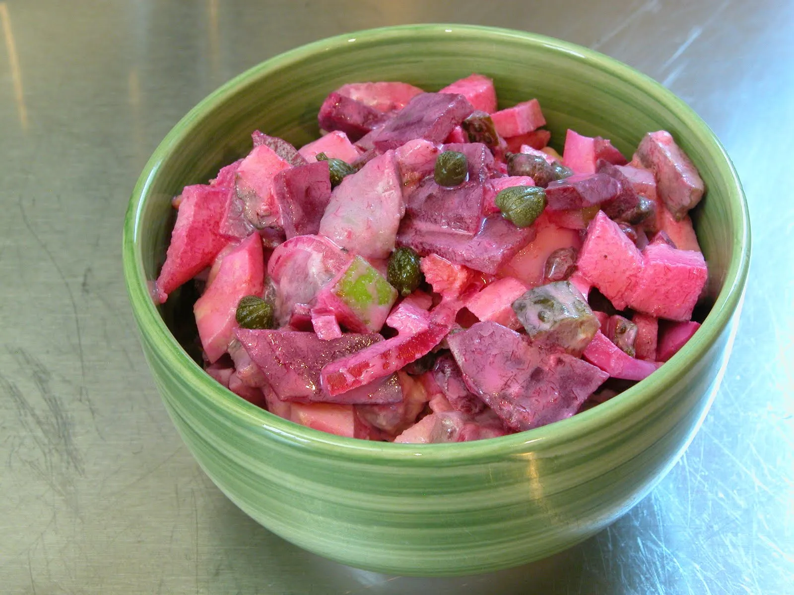 German Red Herring Salad (Roter Heringssalat)