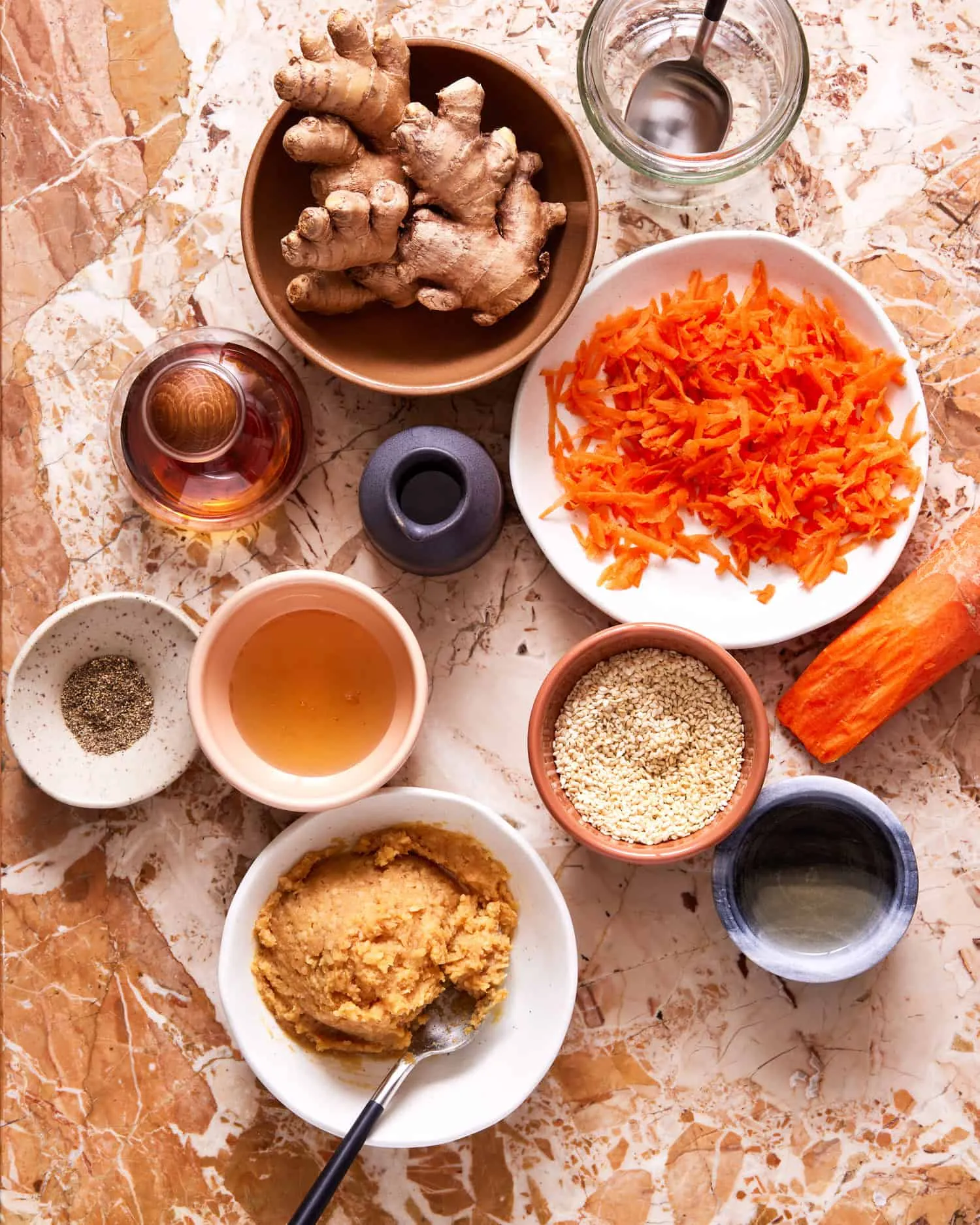Ginger Carrot Miso Dressing