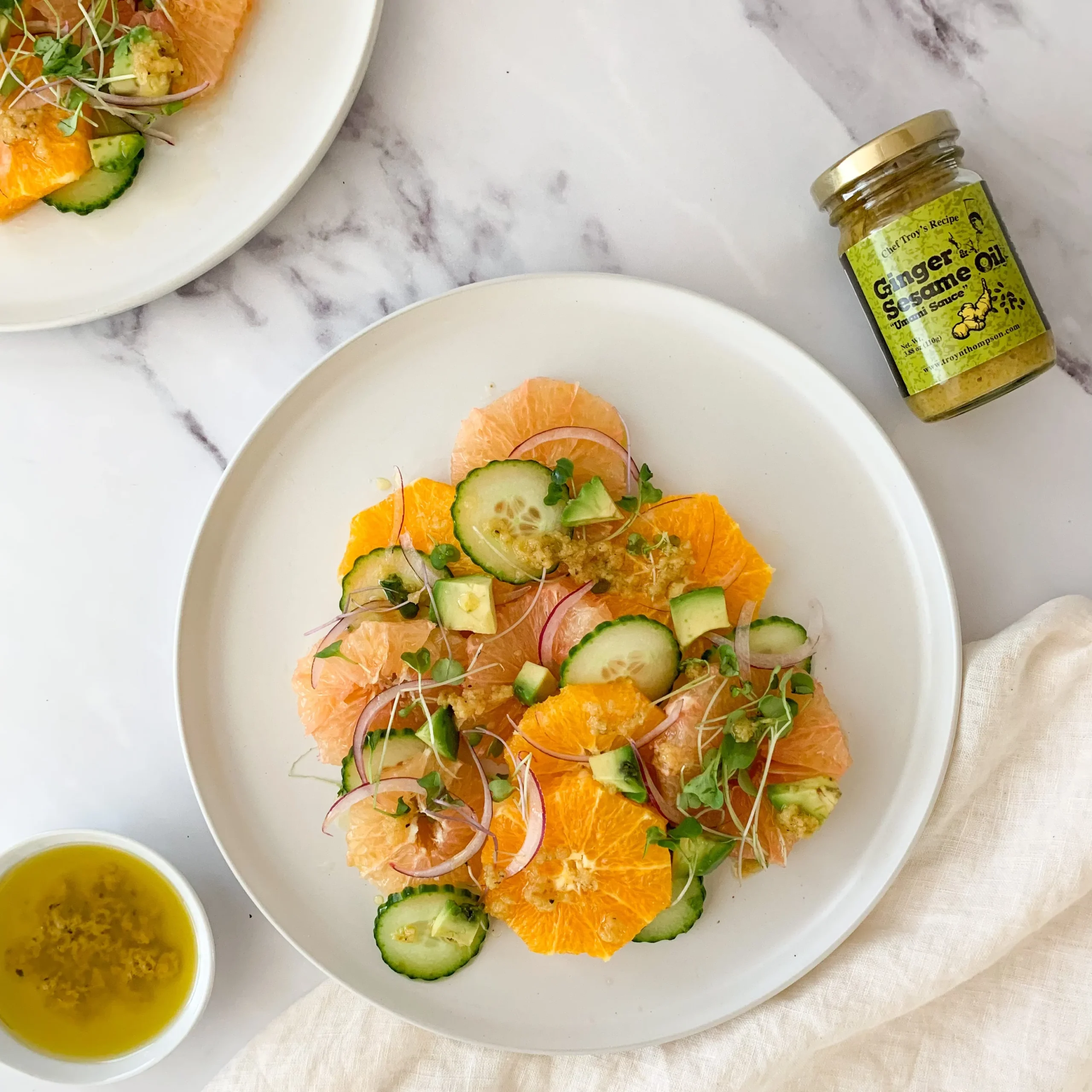 Ginger Citrus Avocado Dressing