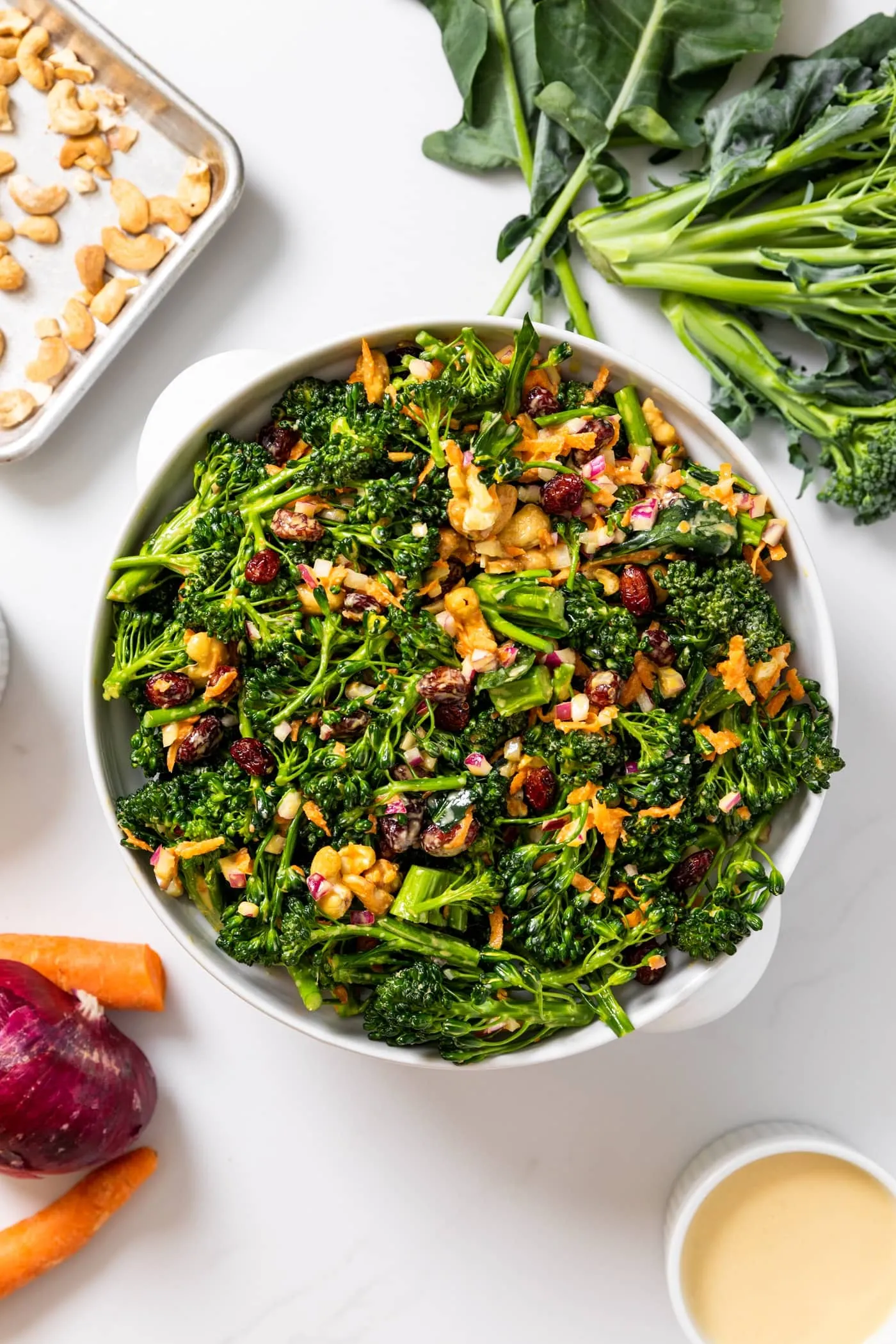 Ginger Miso Broccoli Salad