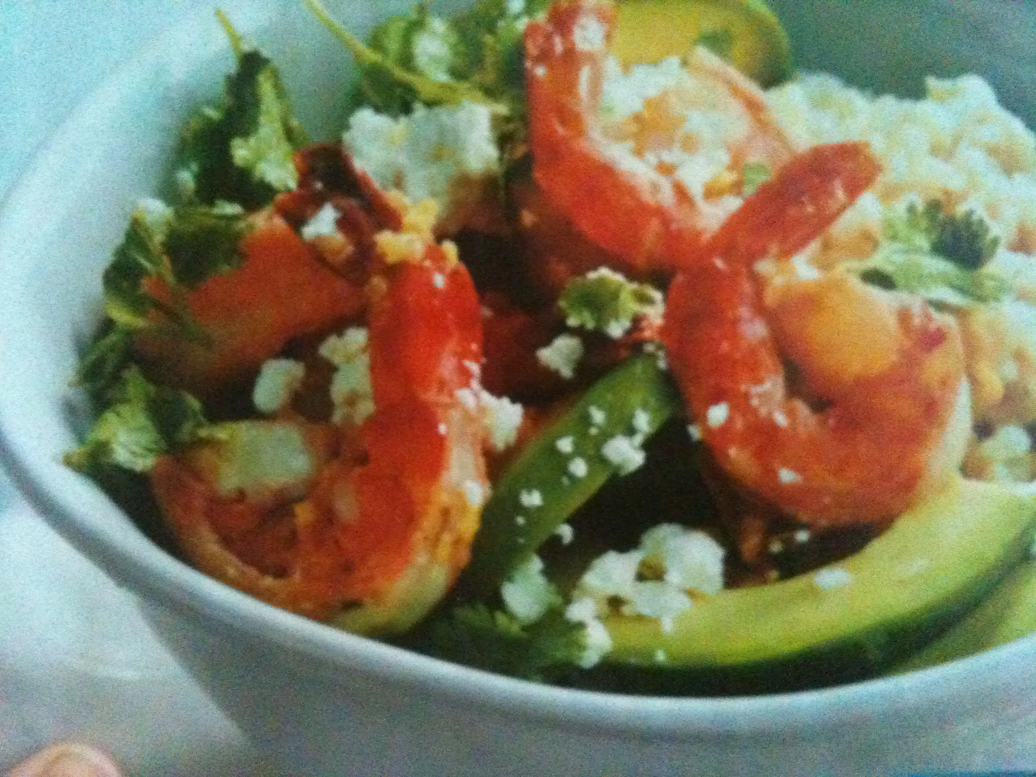 Ginger Shrimp Brown Rice Bowl