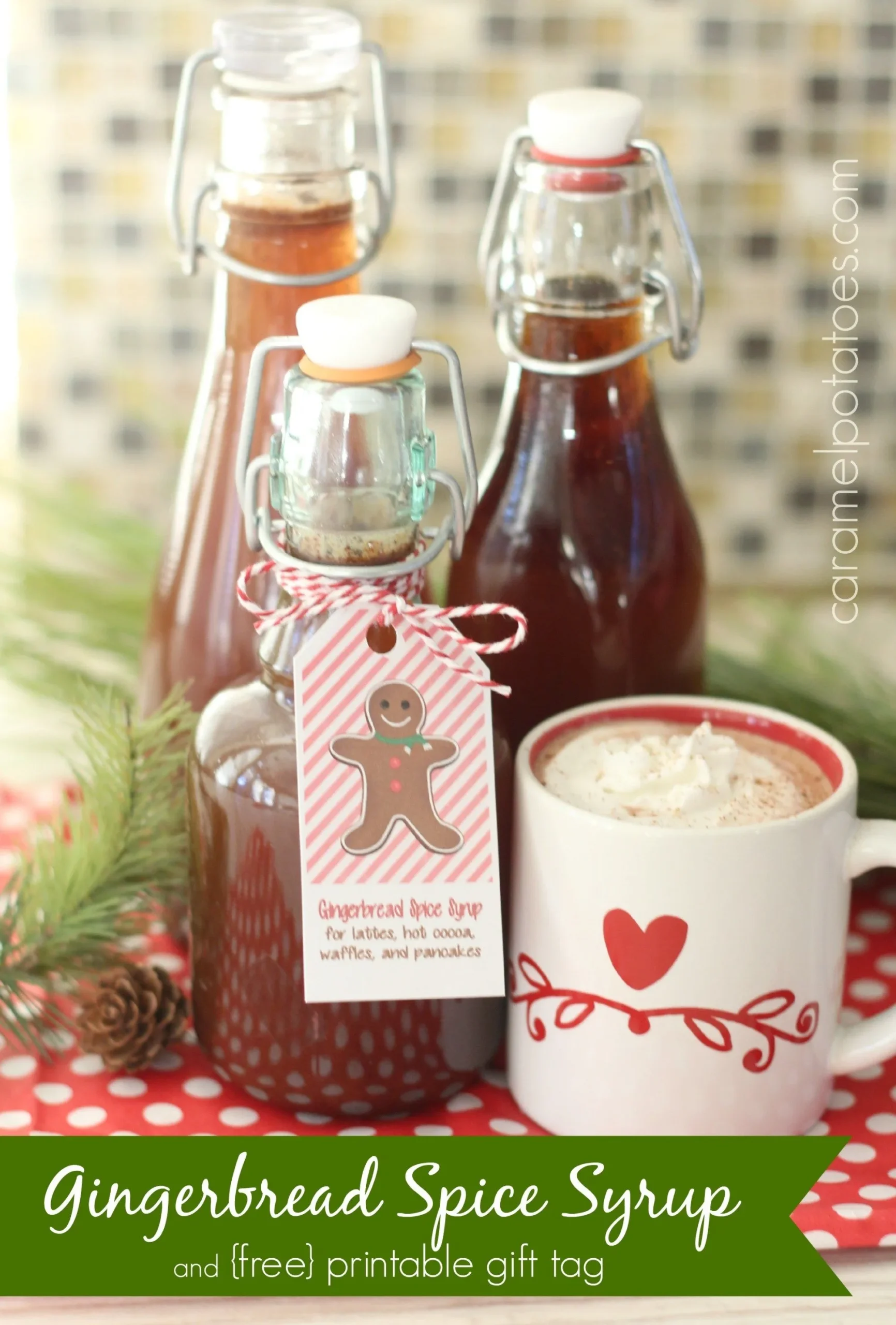 Gingerbread Spice Syrup for Homemade Gingerbread Lattes