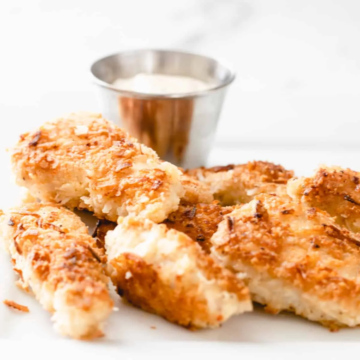 Gingered Coconut Chicken Strips