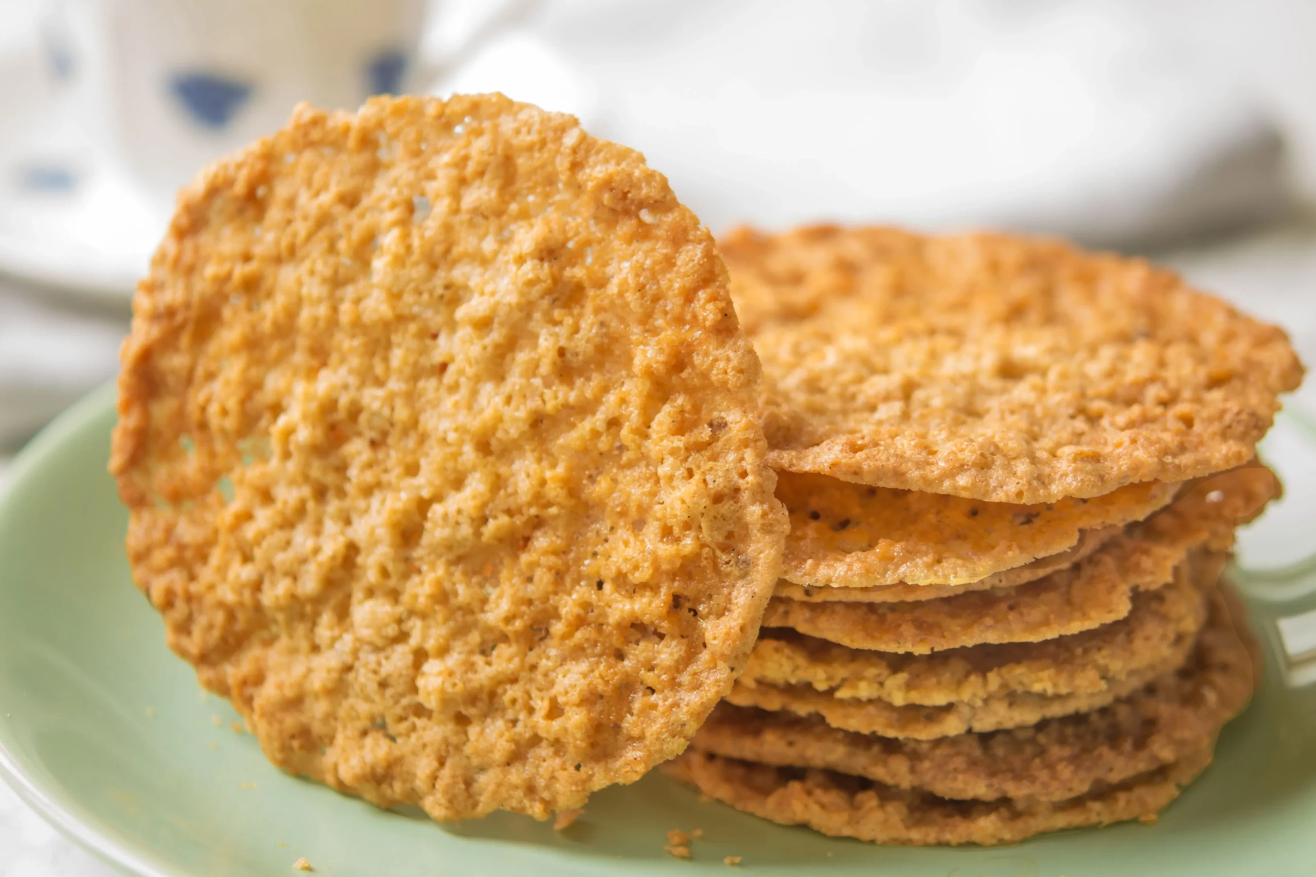 Glazed or Flourless Oatmeal Lace Wafers