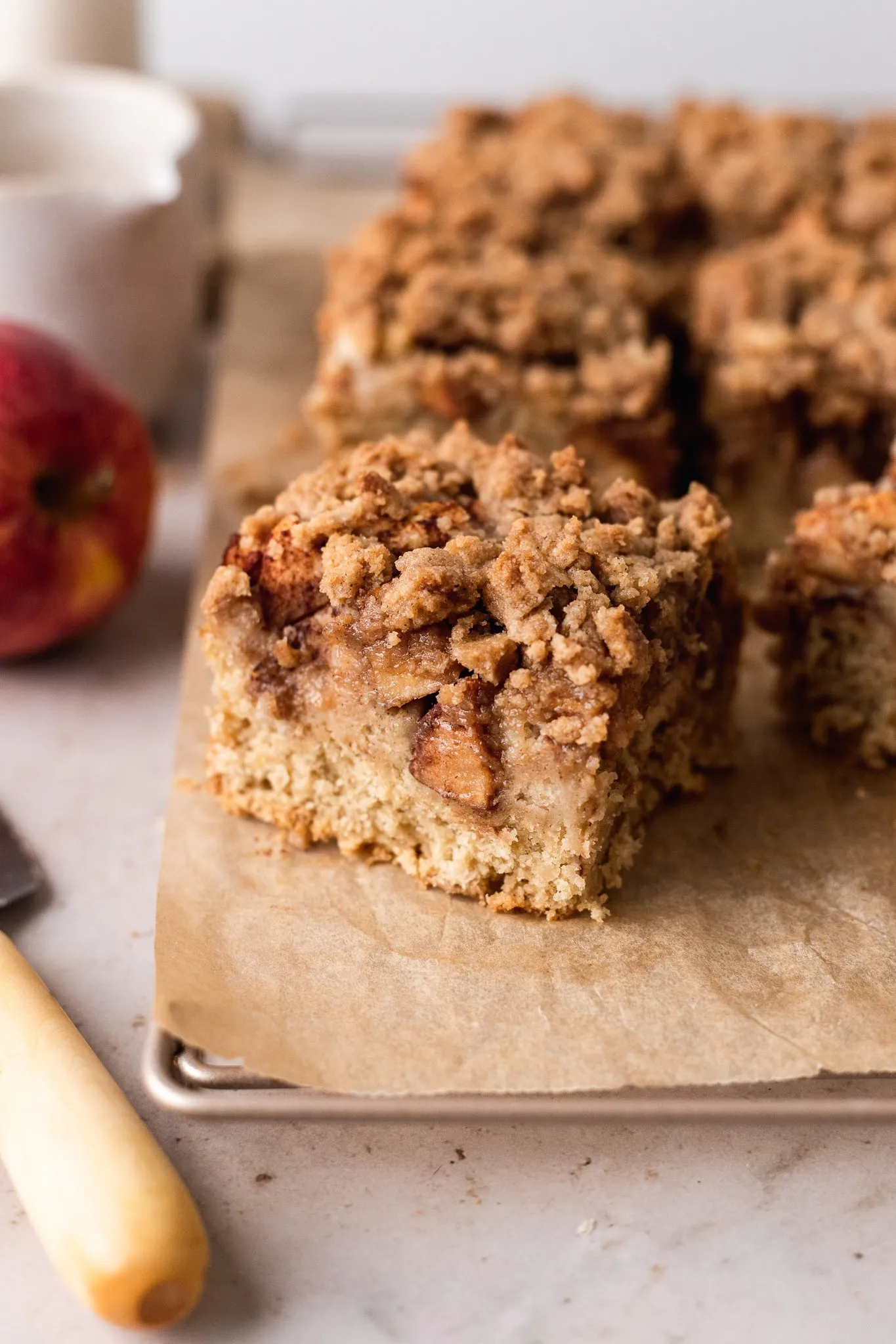 Gluten Free Apple Crumb Cake