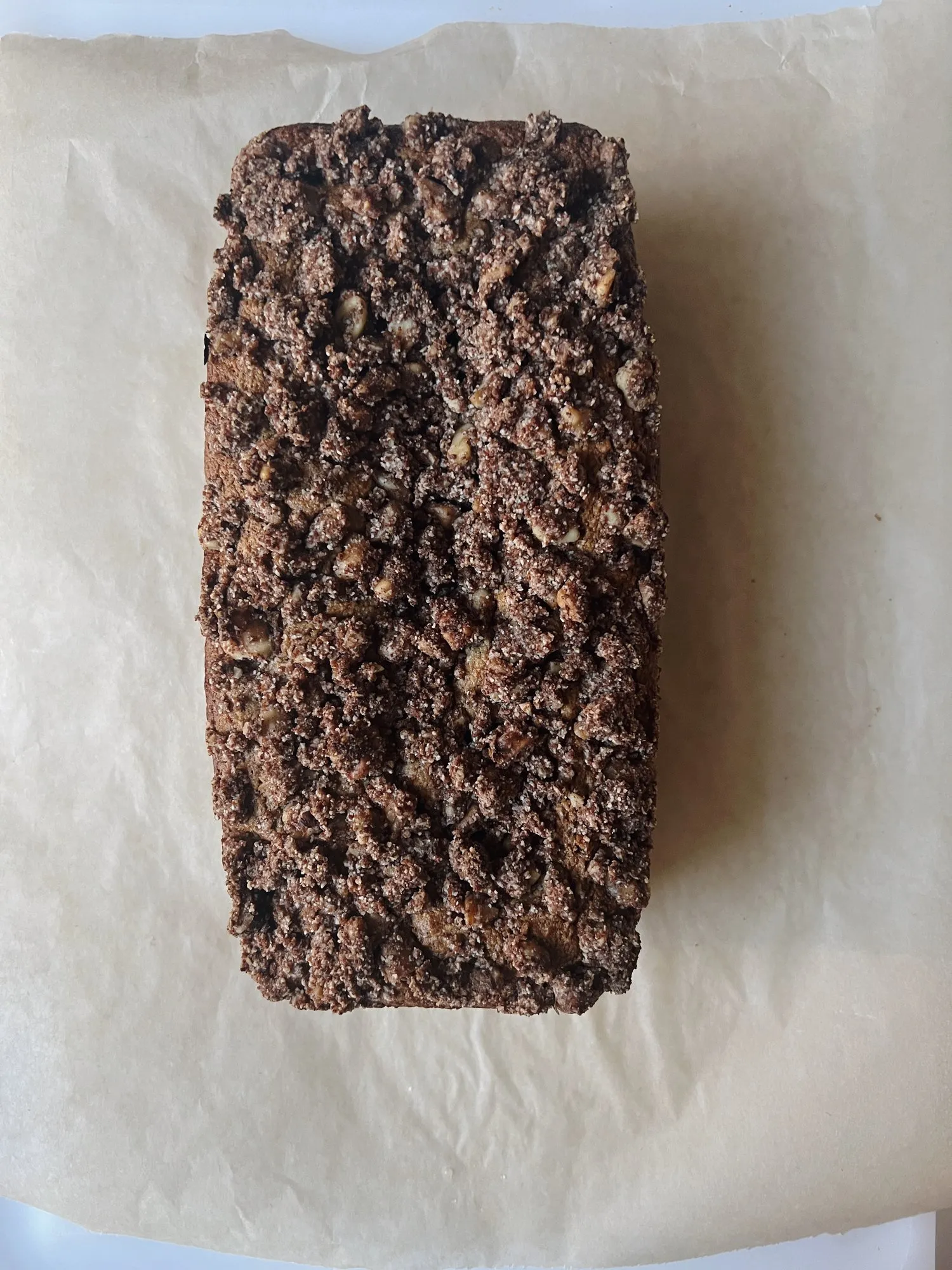 Gluten Free Apple Streusel Bread