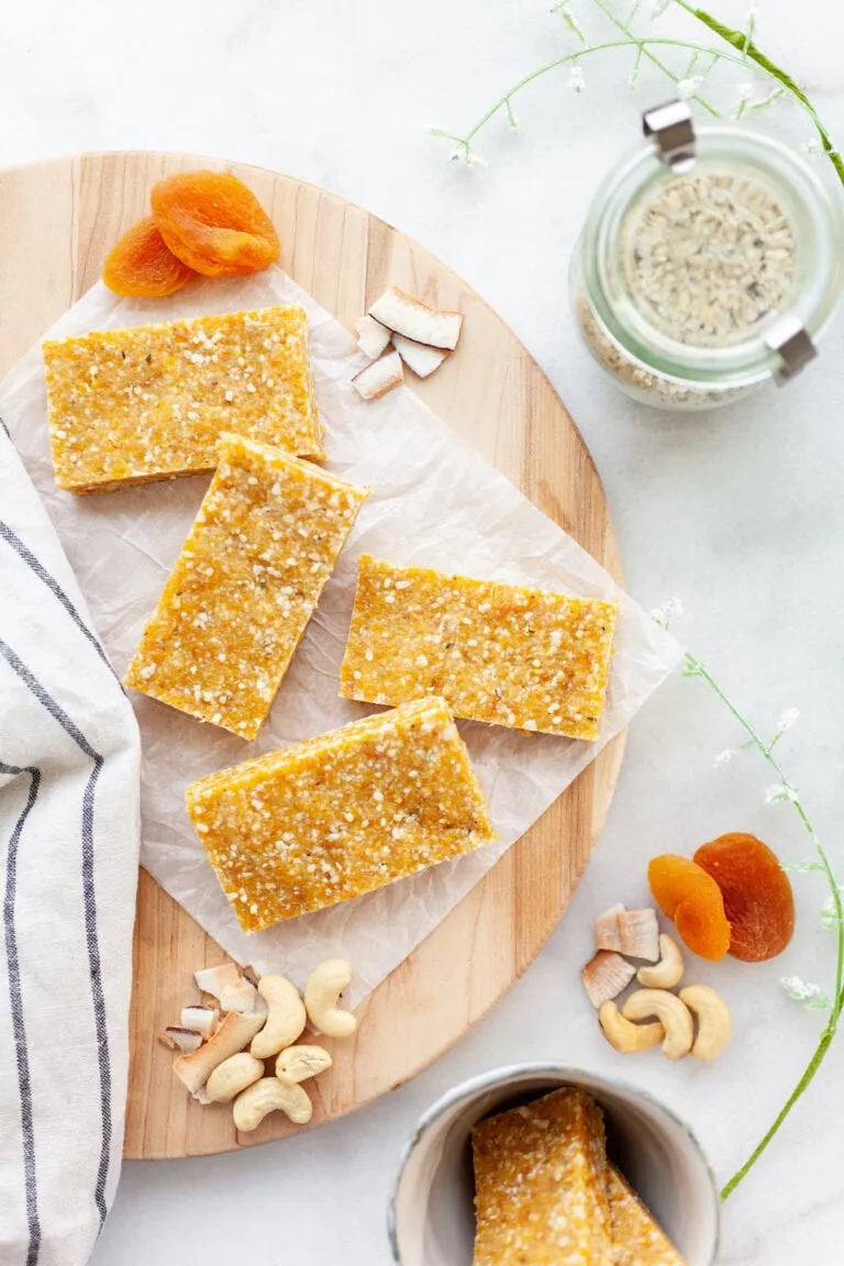Gluten Free Apricot Power Bars