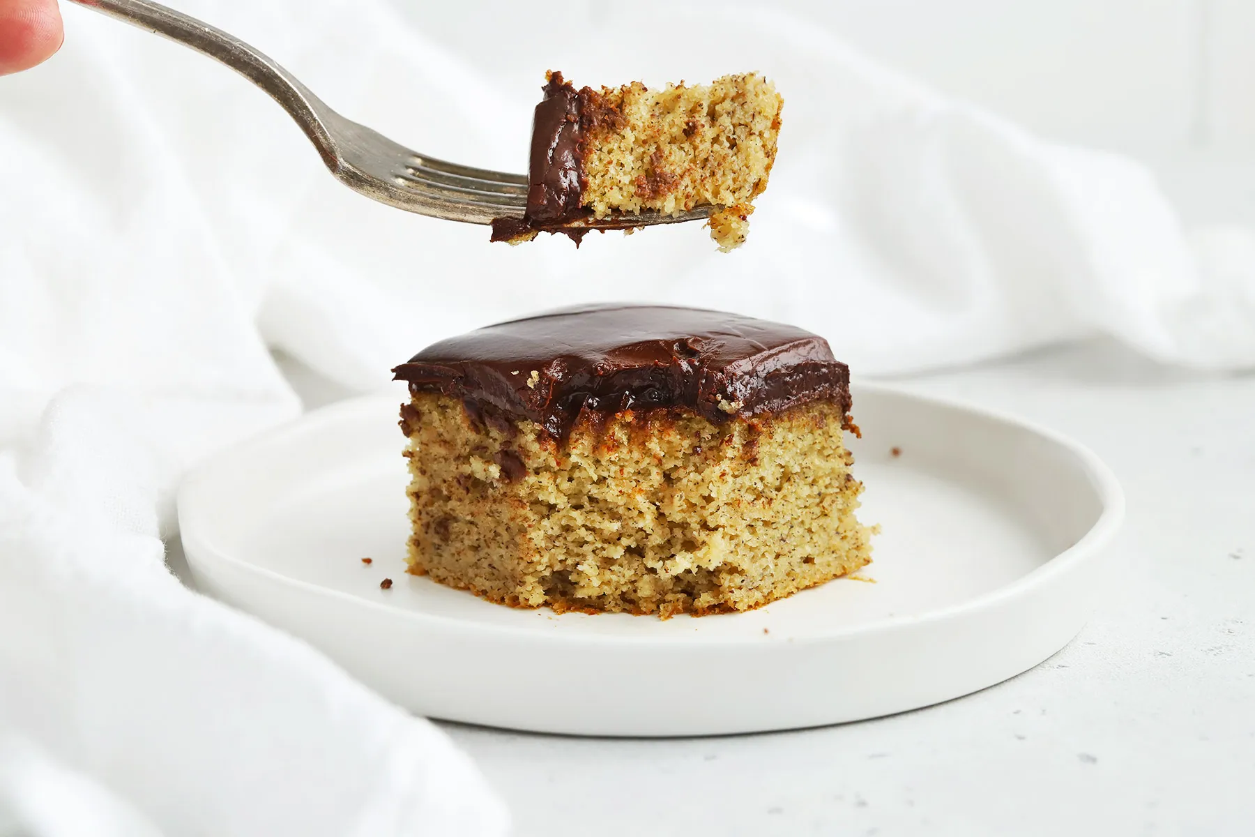 Gluten Free Banana Almond Cake