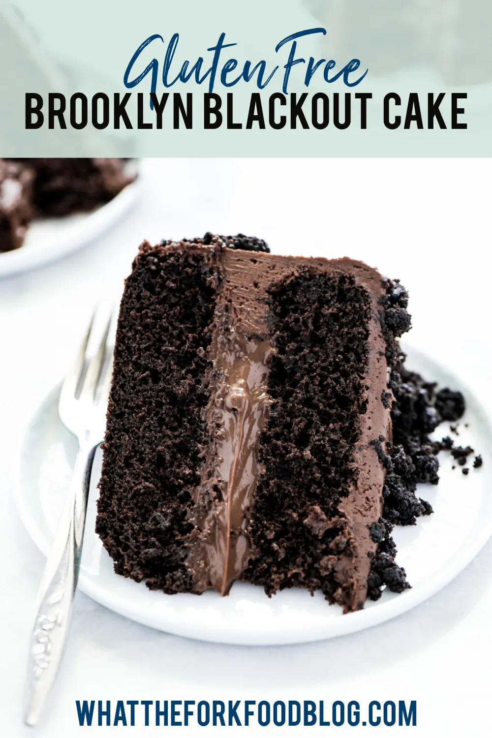 Gluten Free Brooklyn Blackout Cake