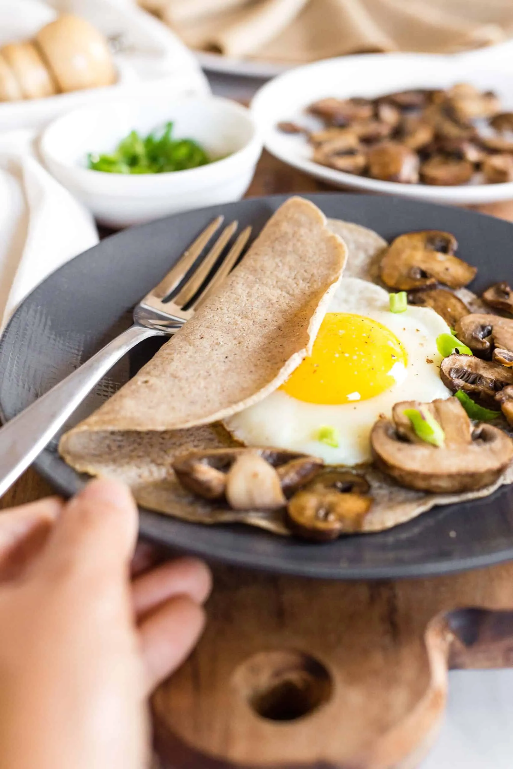 Gluten Free Buckwheat Crepes